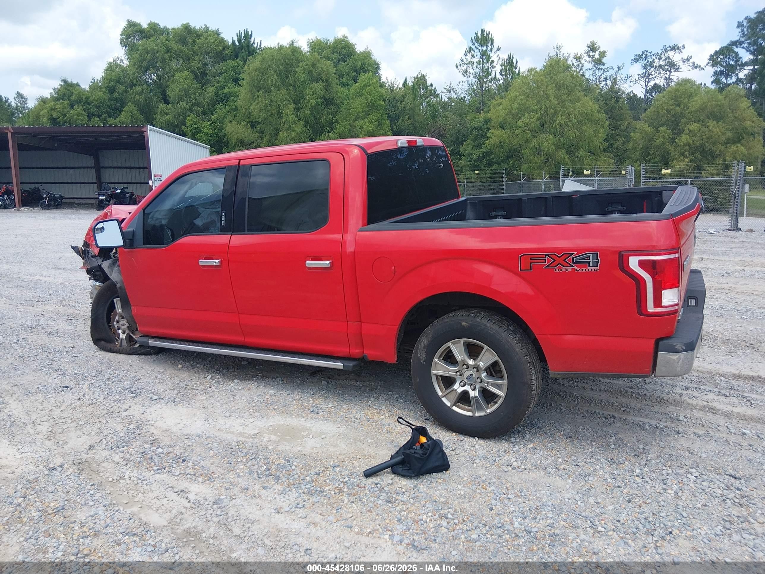 2015 Ford F-150 King Ranch/lariat/platinum/xl/xlt Red vin: 1FTEW1EF2FKD04726