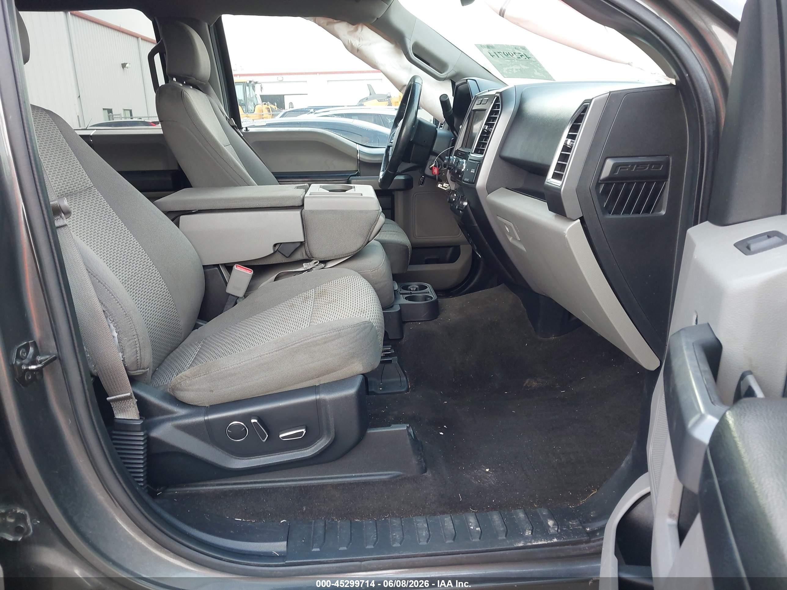 2015 Ford F-150 Xlt Gray vin: 1FTEW1EF2FKD77644
