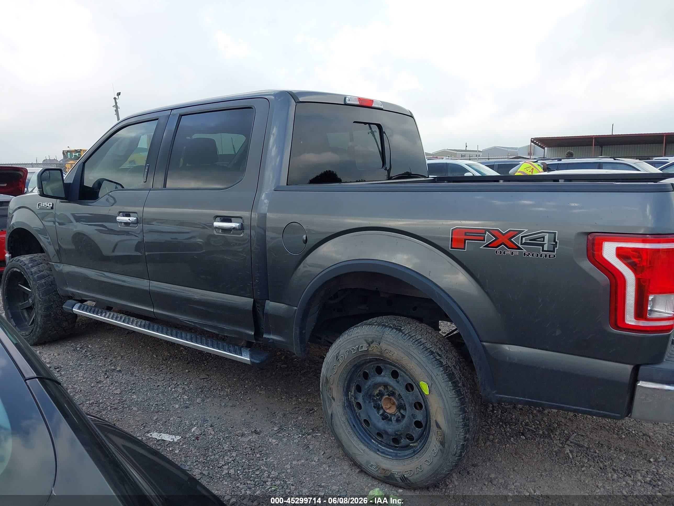 2015 Ford F-150 Xlt Gray vin: 1FTEW1EF2FKD77644