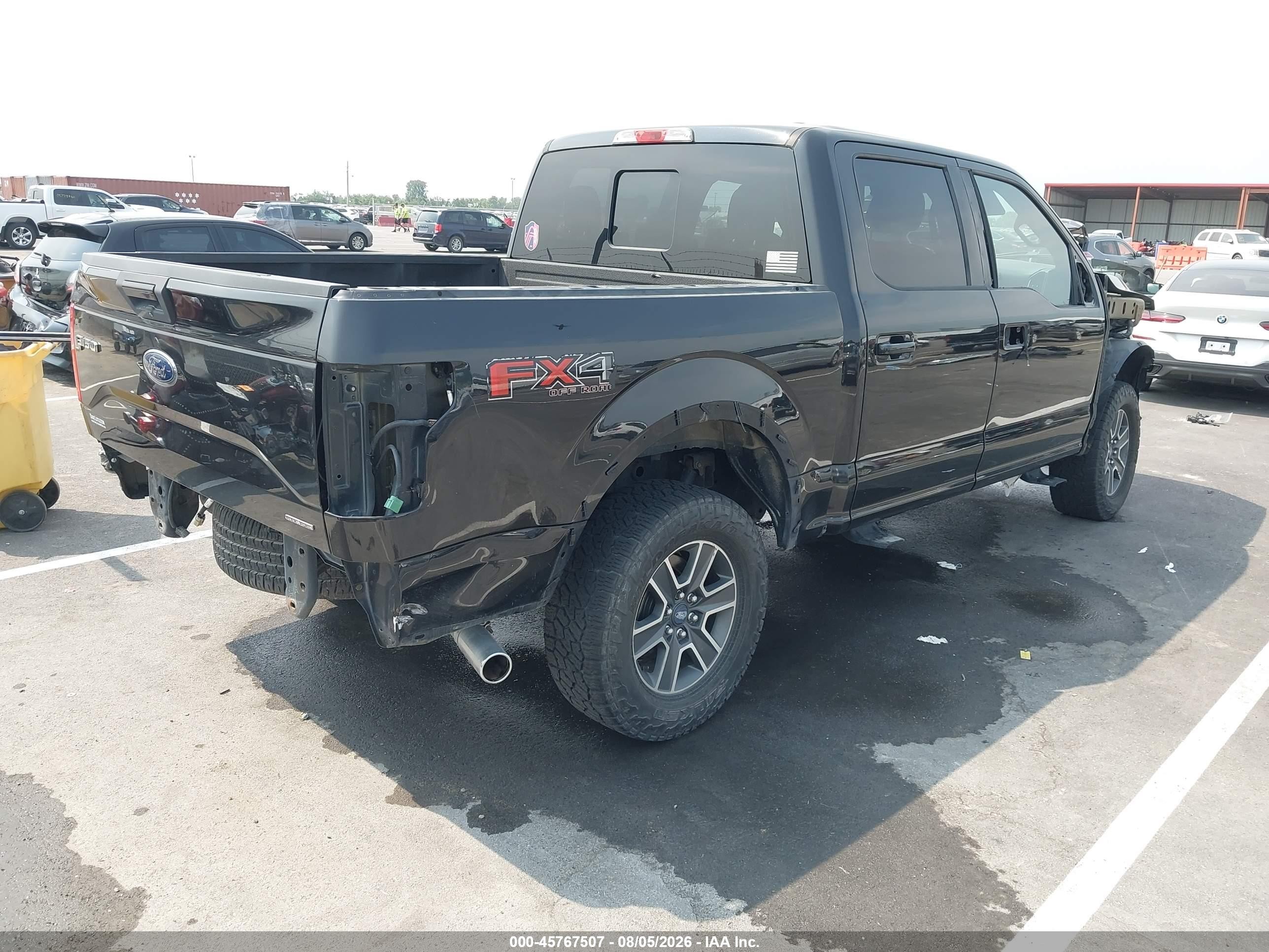 2015 Ford F-150 Xlt Black vin: 1FTEW1EF2FKE29631