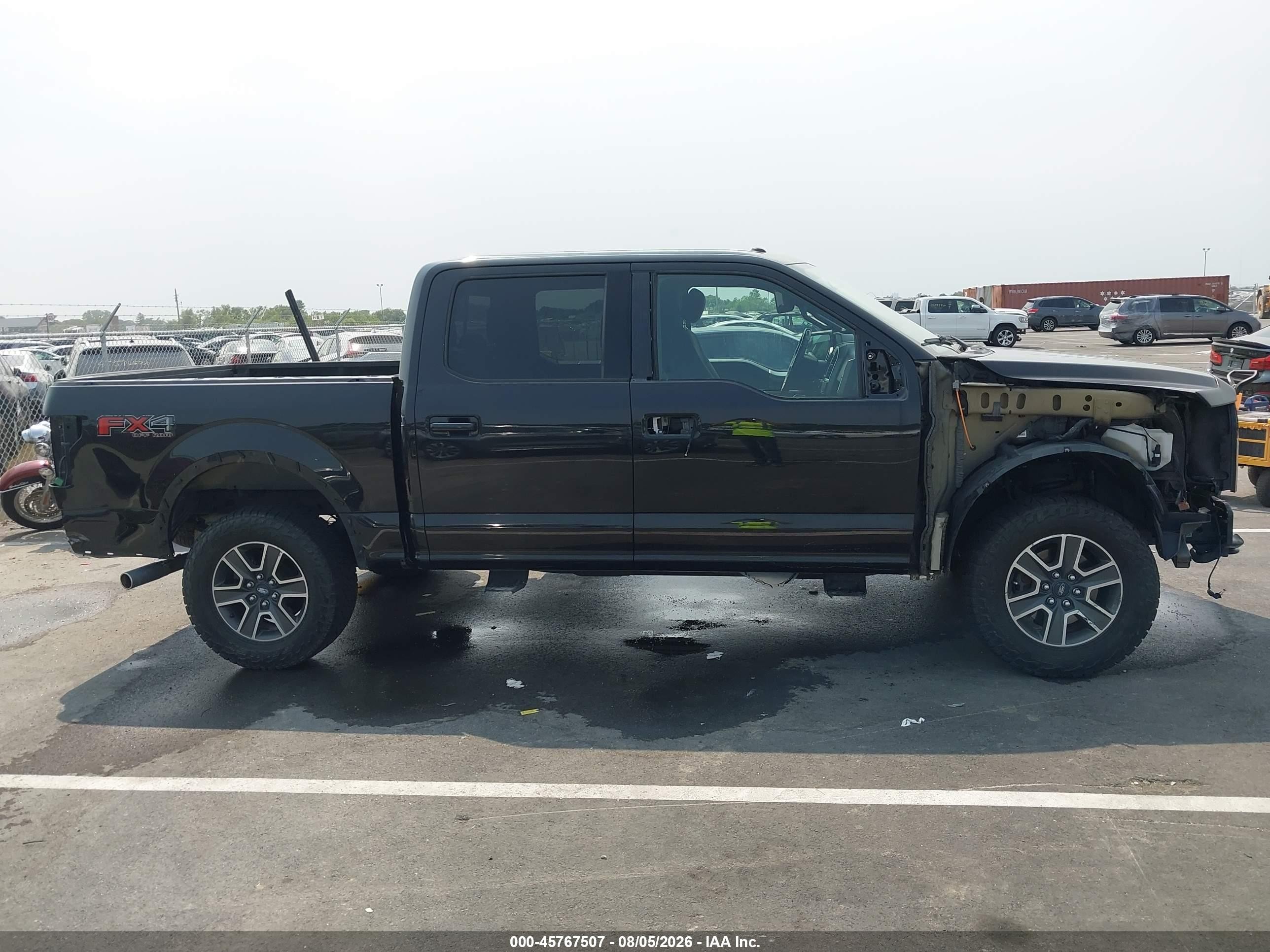 2015 Ford F-150 Xlt Black vin: 1FTEW1EF2FKE29631