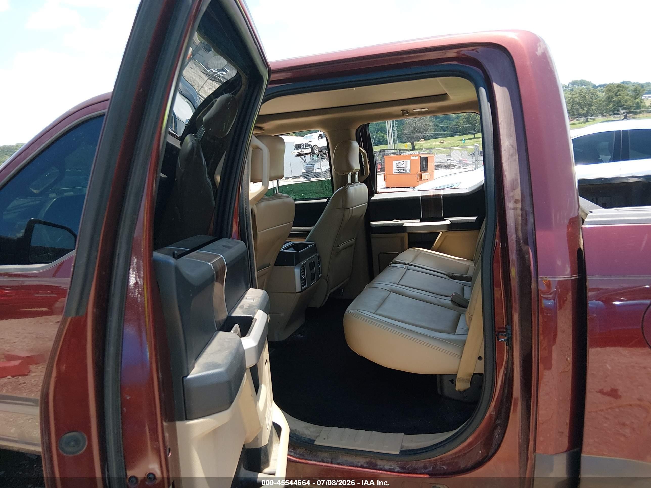 2015 Ford F-150 Lariat Maroon vin: 1FTEW1EF2FKE62273