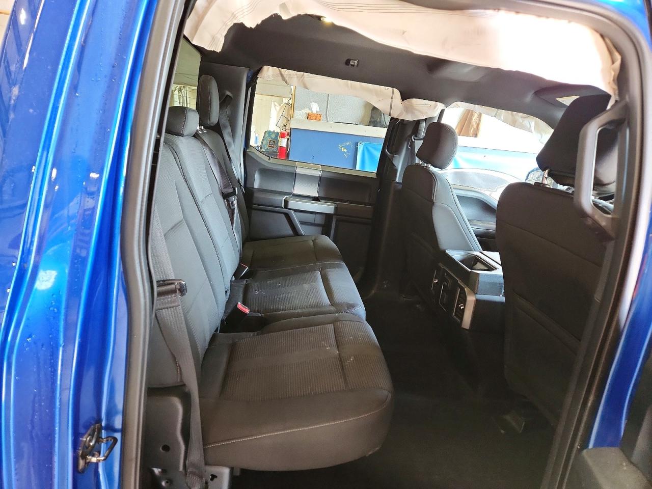 2016 Ford F150 Supercrew Blue vin: 1FTEW1EF2GFA83848