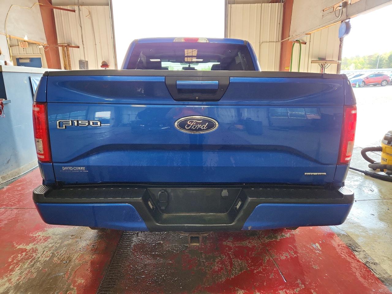 2016 Ford F150 Supercrew Blue vin: 1FTEW1EF2GFA83848