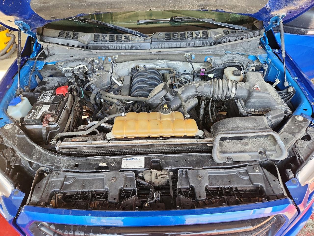 2016 Ford F150 Supercrew Blue vin: 1FTEW1EF2GFA83848