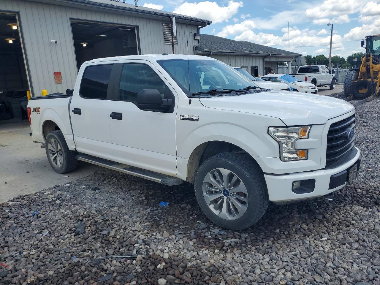 2017 Ford F150 White vin: 1FTEW1EF2HKC06265