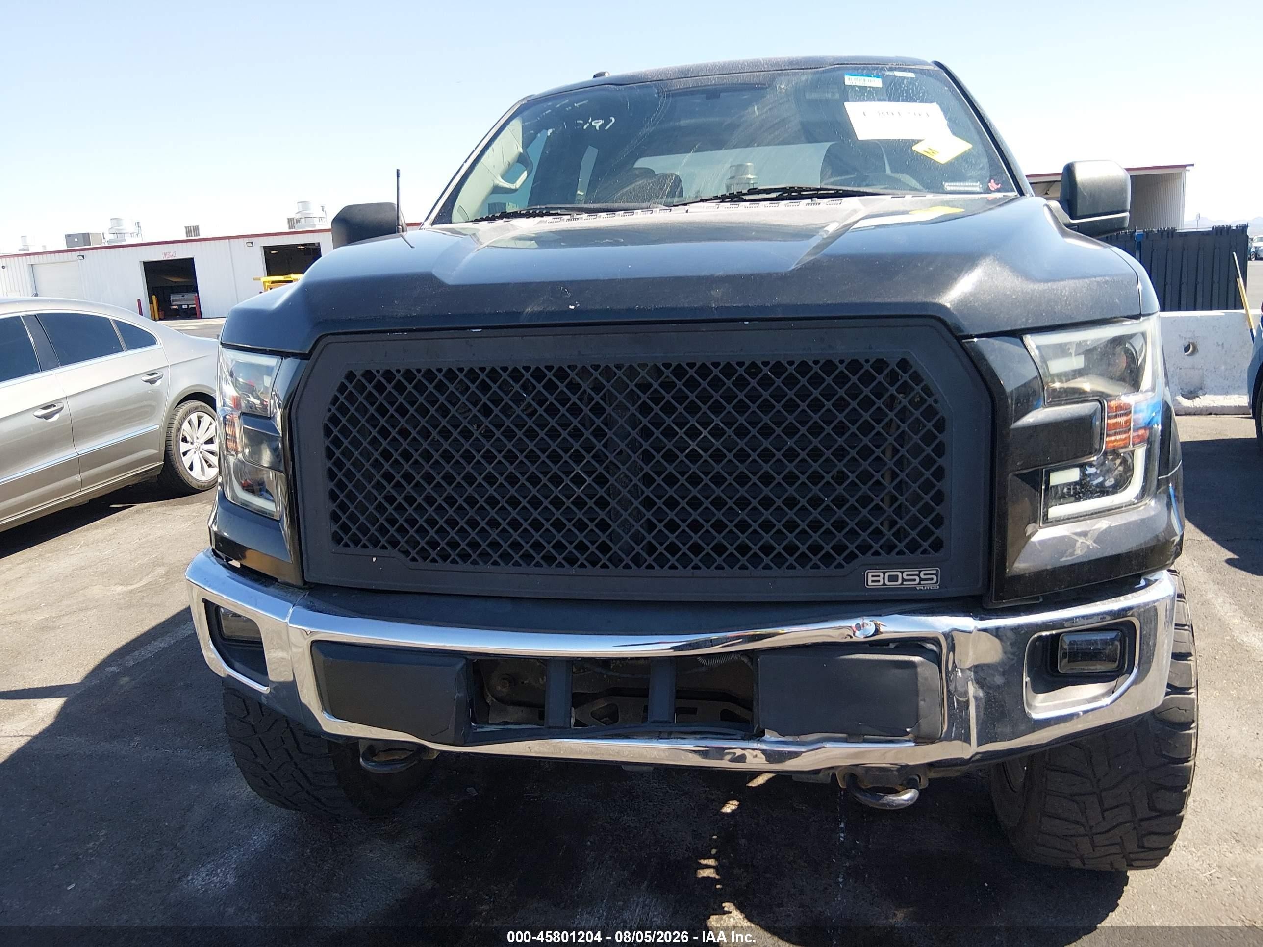 2015 Ford F-150 Xlt Black vin: 1FTEW1EF3FFA42935