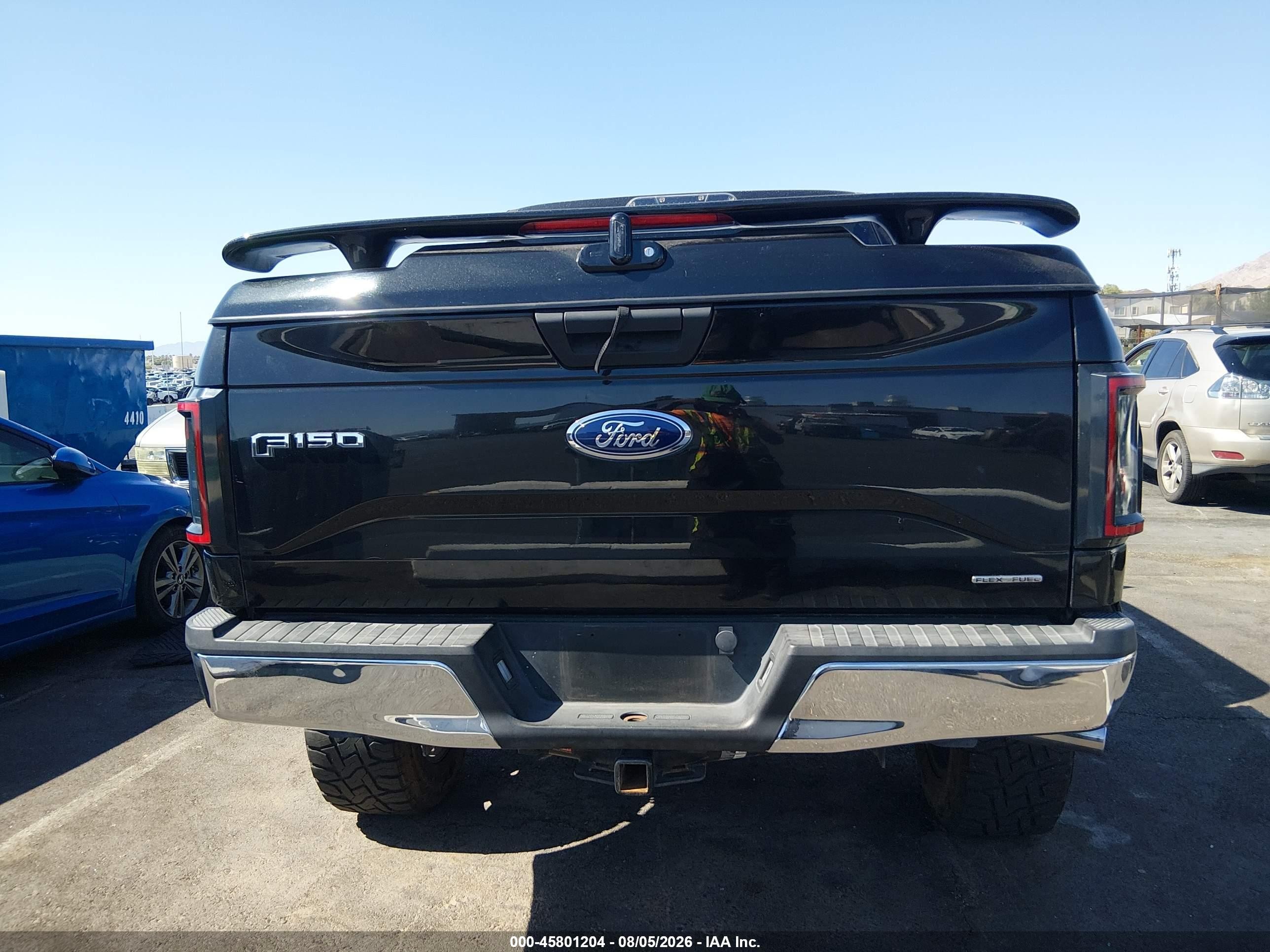 2015 Ford F-150 Xlt Black vin: 1FTEW1EF3FFA42935
