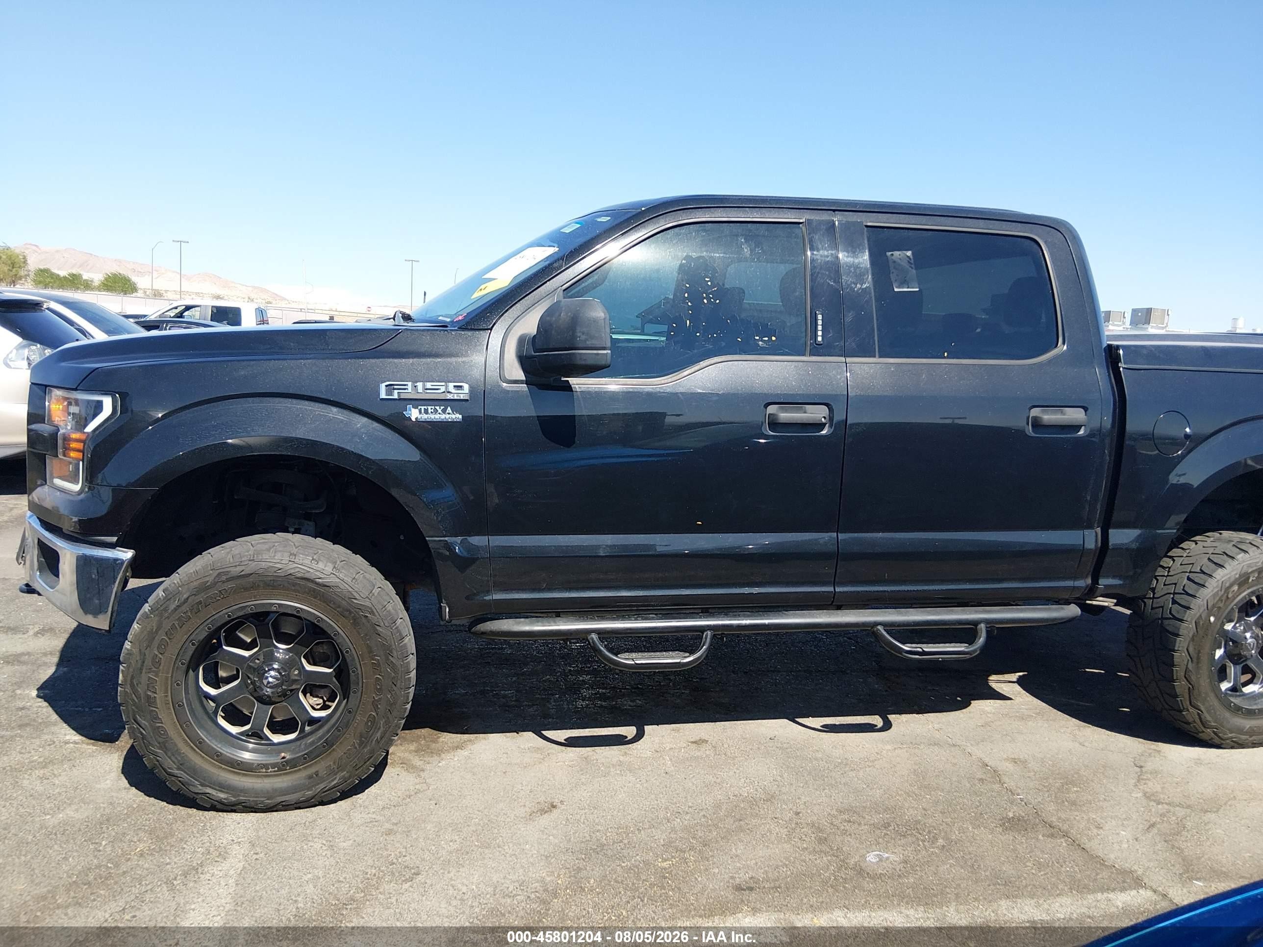 2015 Ford F-150 Xlt Black vin: 1FTEW1EF3FFA42935