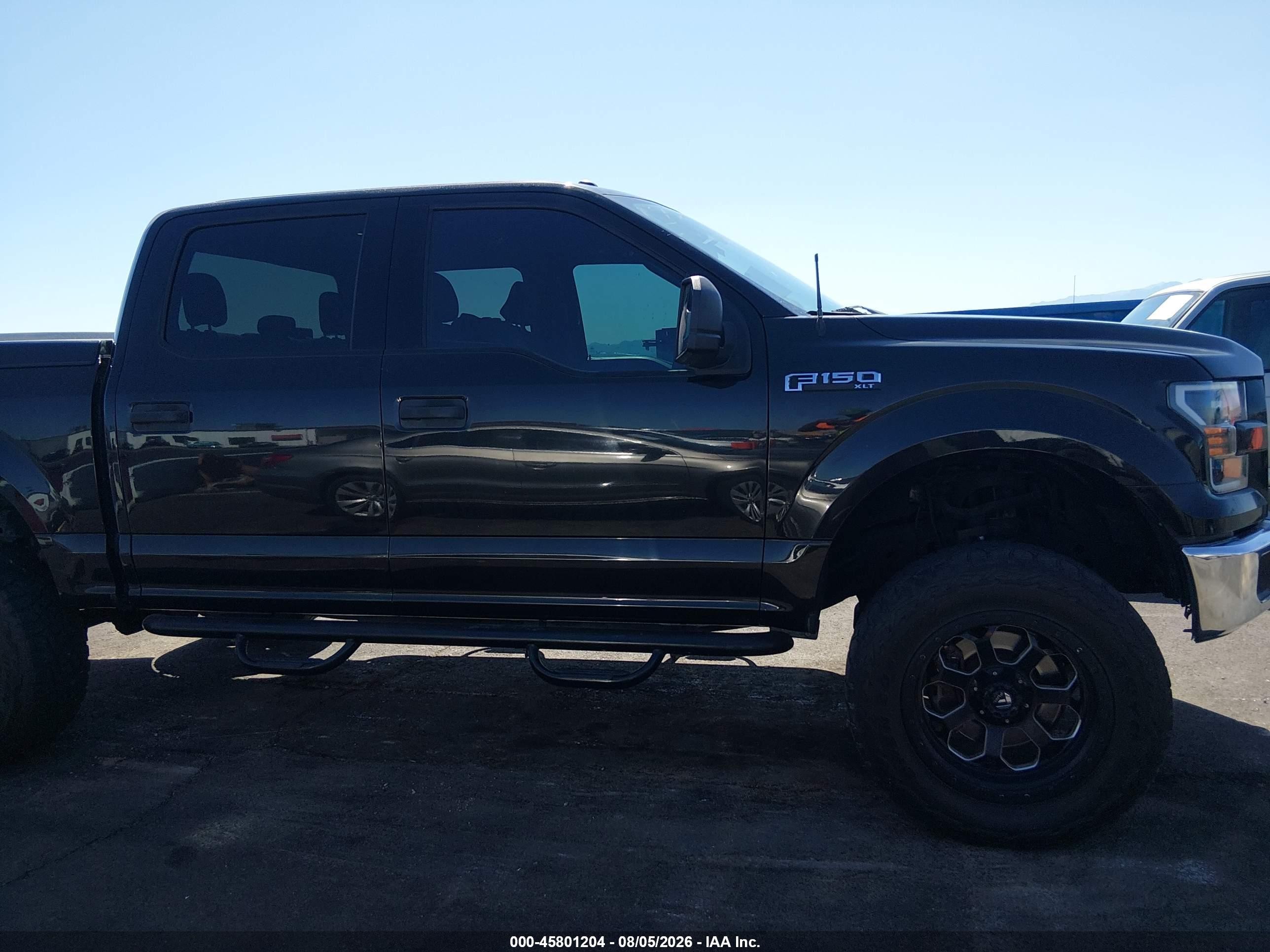 2015 Ford F-150 Xlt Black vin: 1FTEW1EF3FFA42935