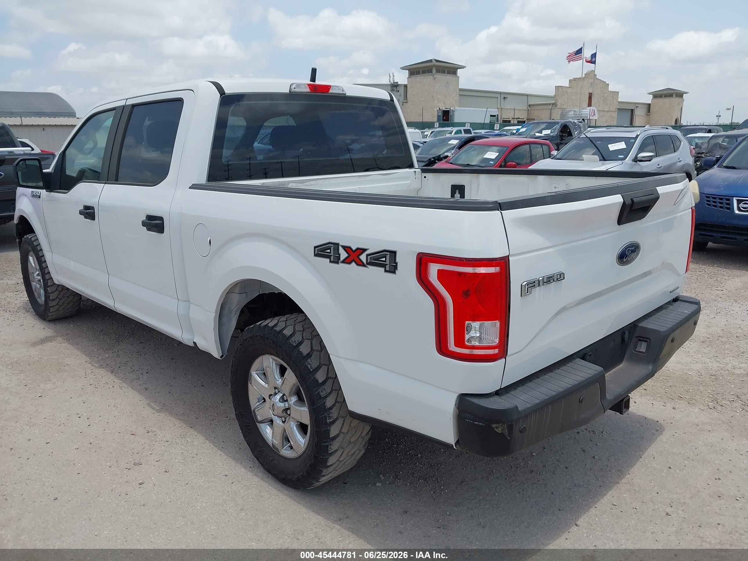 2015 Ford F-150 Xl White vin: 1FTEW1EF3FFA54289