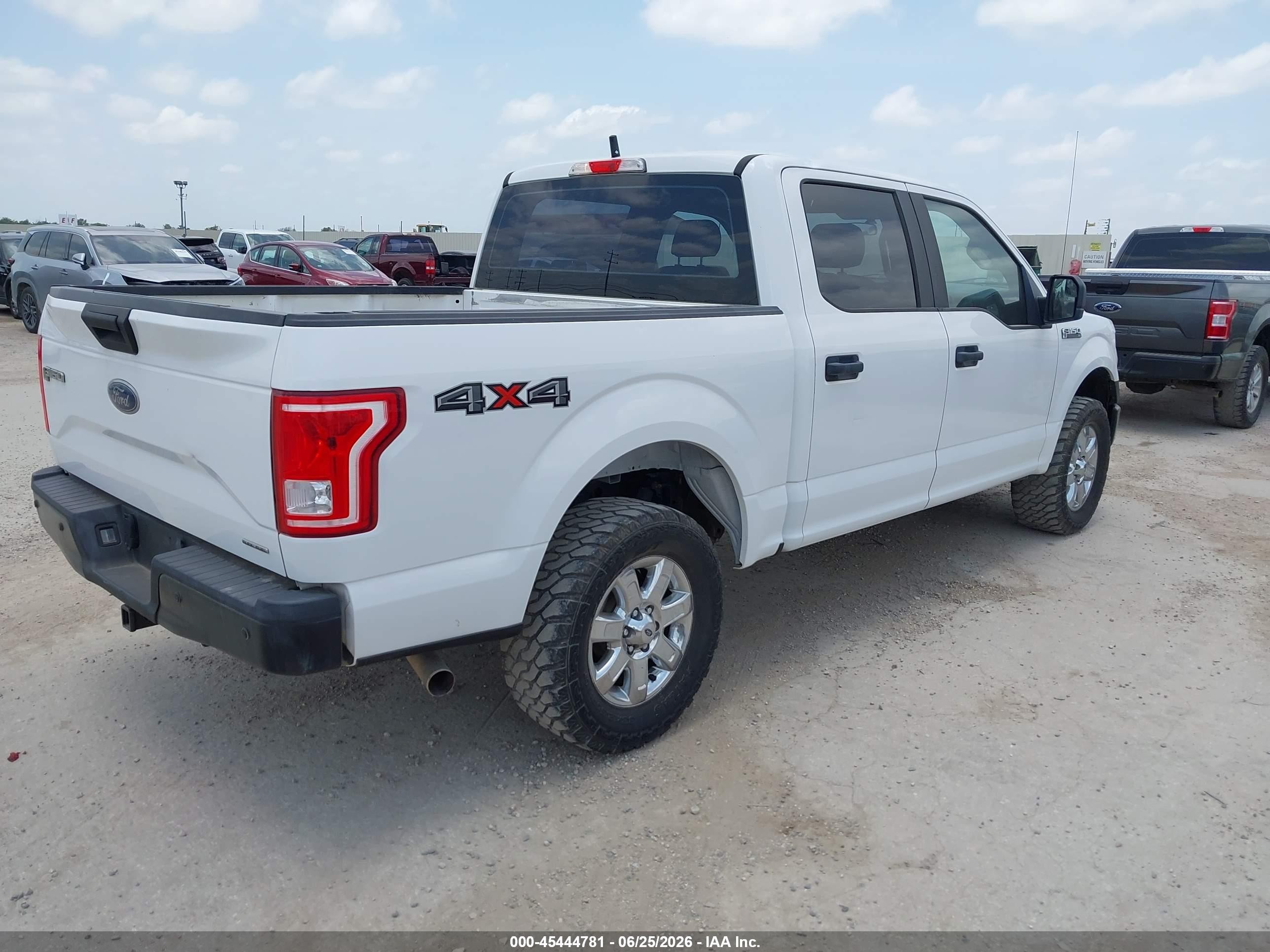 2015 Ford F-150 Xl White vin: 1FTEW1EF3FFA54289