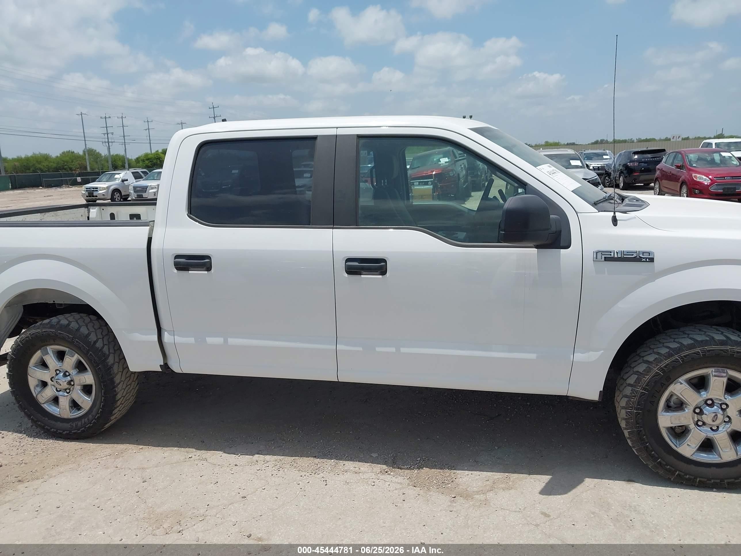 2015 Ford F-150 Xl White vin: 1FTEW1EF3FFA54289