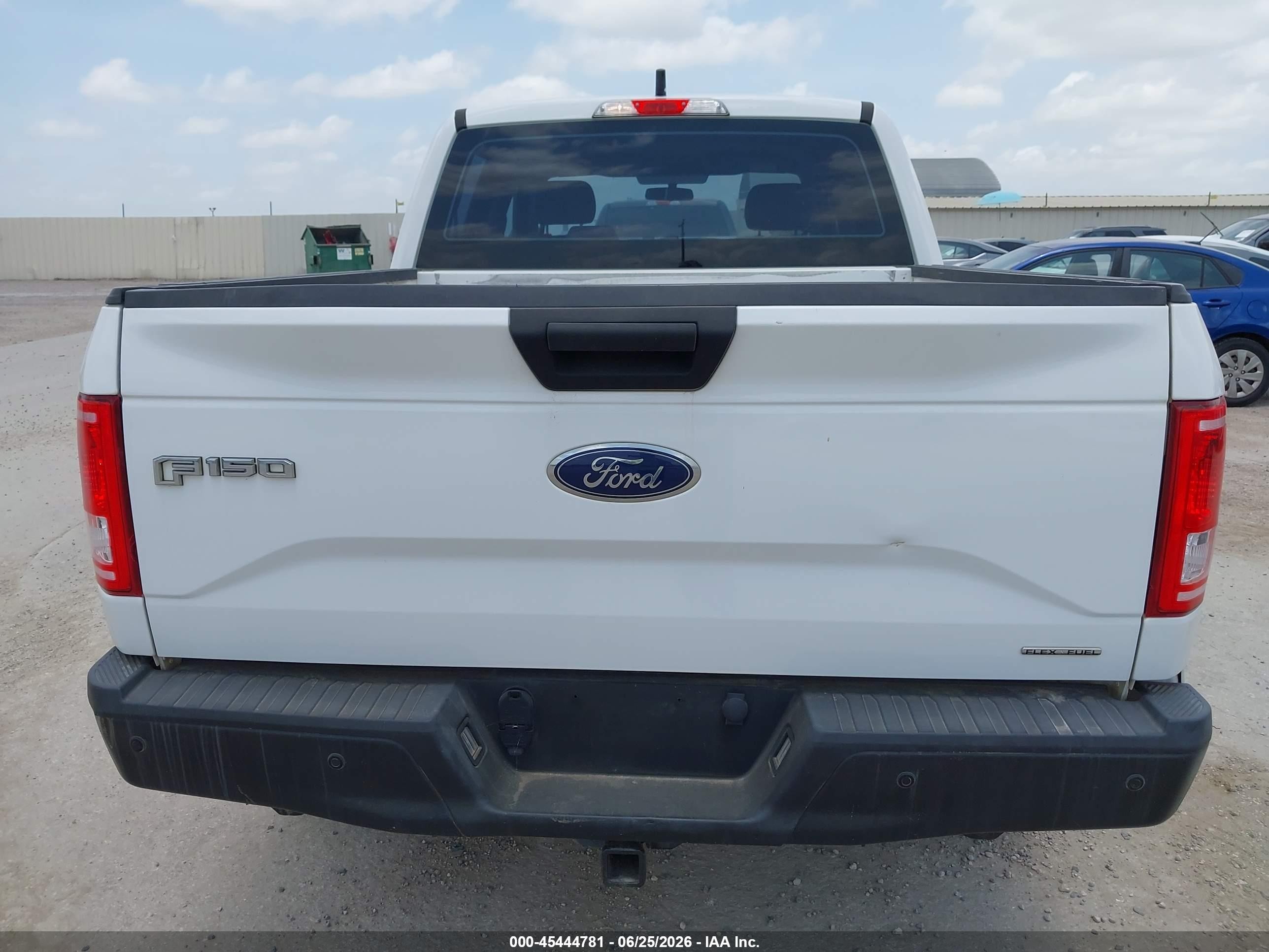 2015 Ford F-150 Xl White vin: 1FTEW1EF3FFA54289