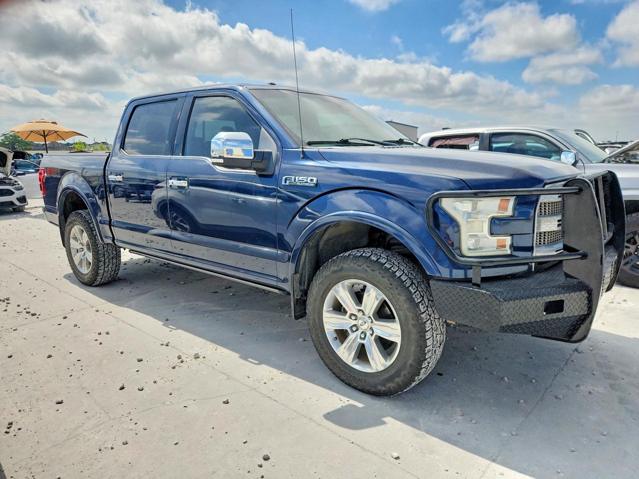 2015 Ford F150 Supercrew Синий vin: 1FTEW1EF3FFA55202