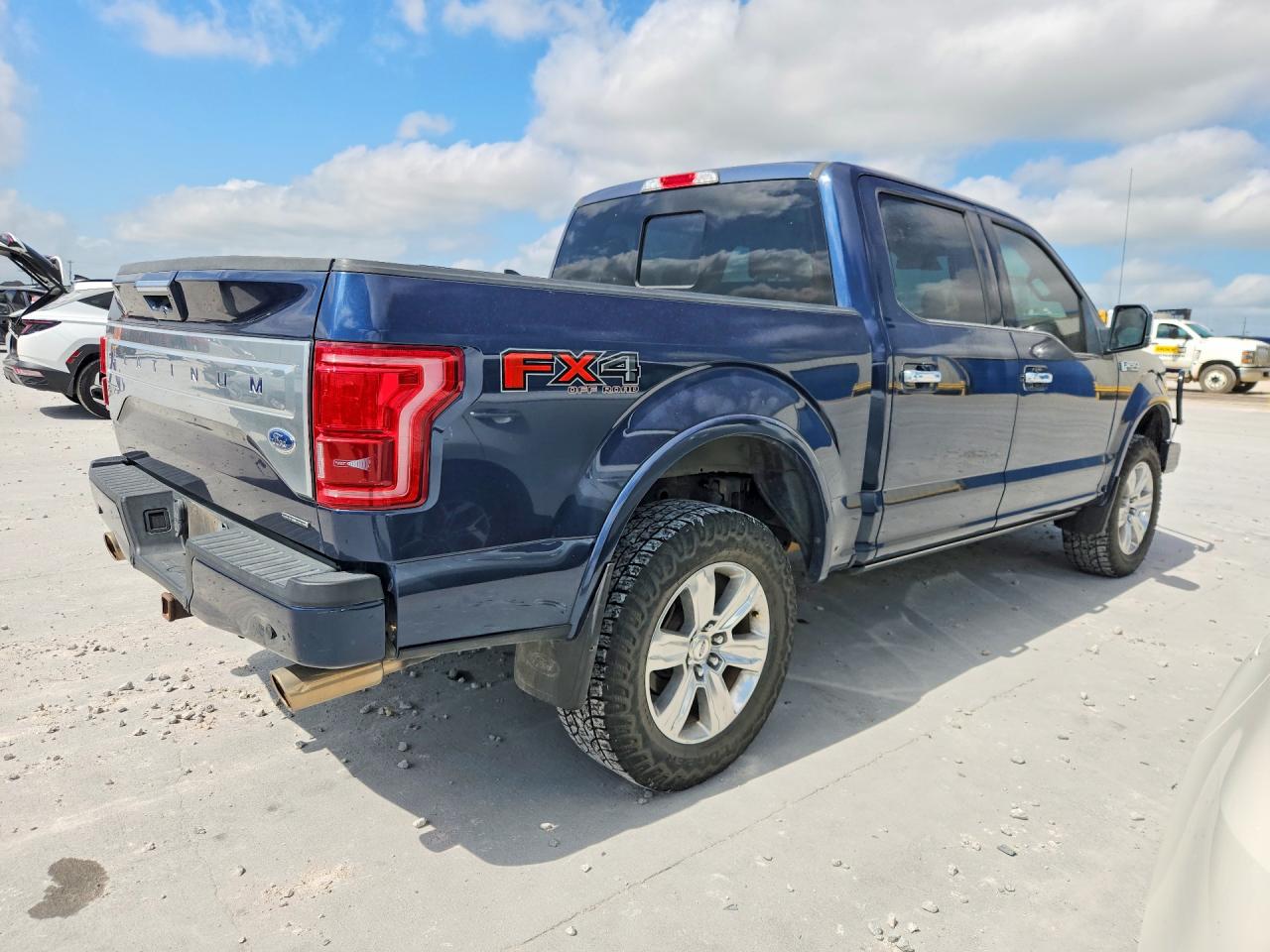 2015 Ford F150 Supercrew Синий vin: 1FTEW1EF3FFA55202
