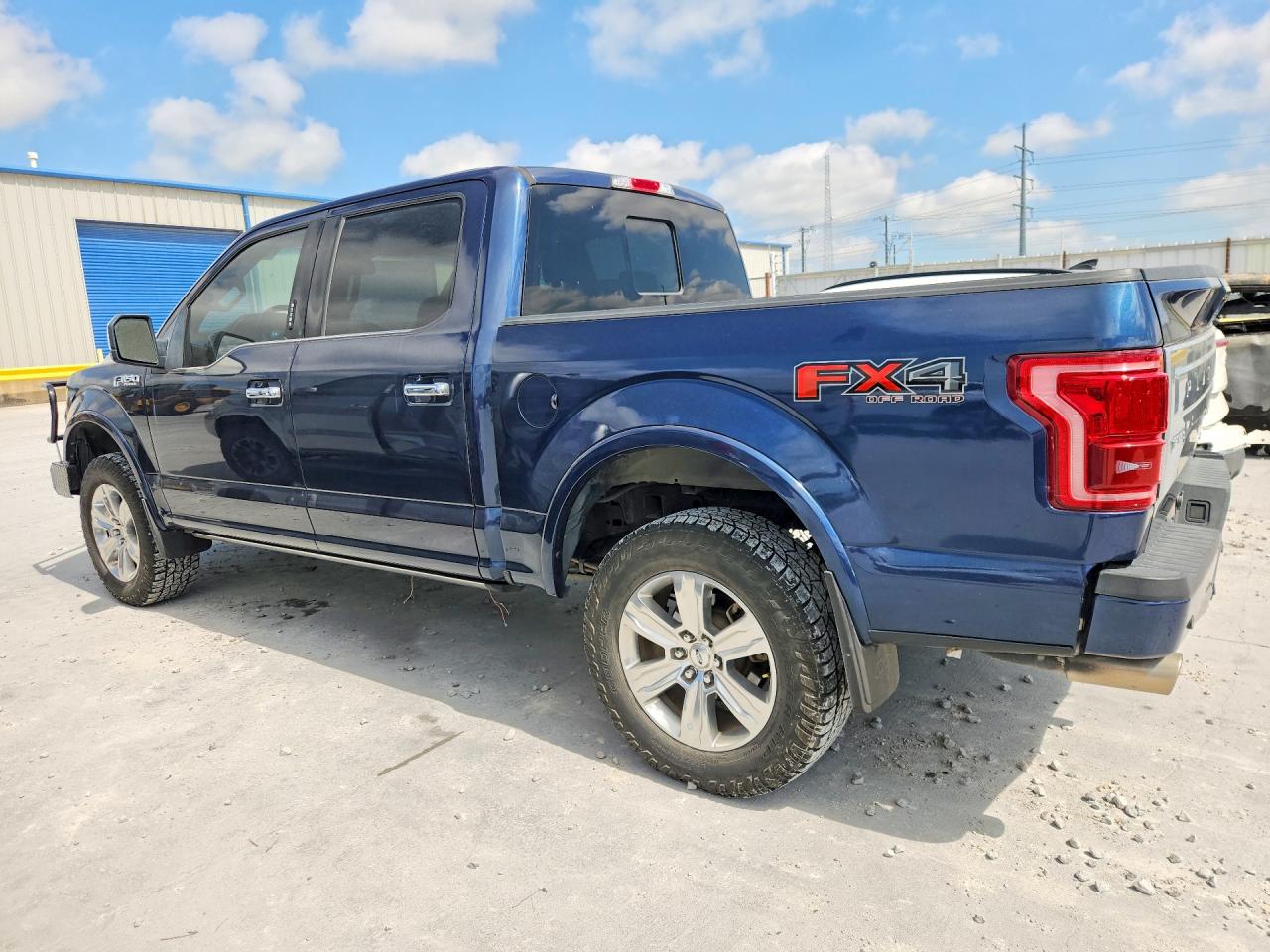 2015 Ford F150 Supercrew Синий vin: 1FTEW1EF3FFA55202