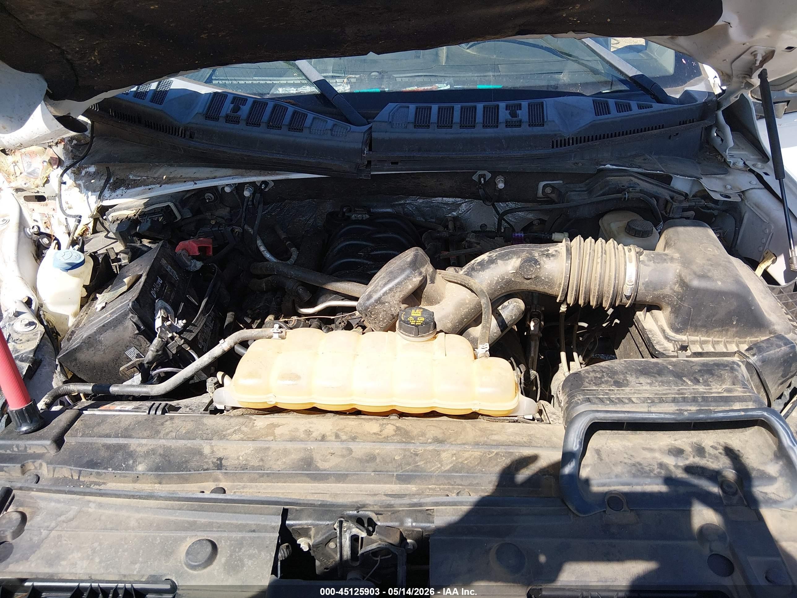 2015 Ford F-150 Xlt White vin: 1FTEW1EF3FFB74576