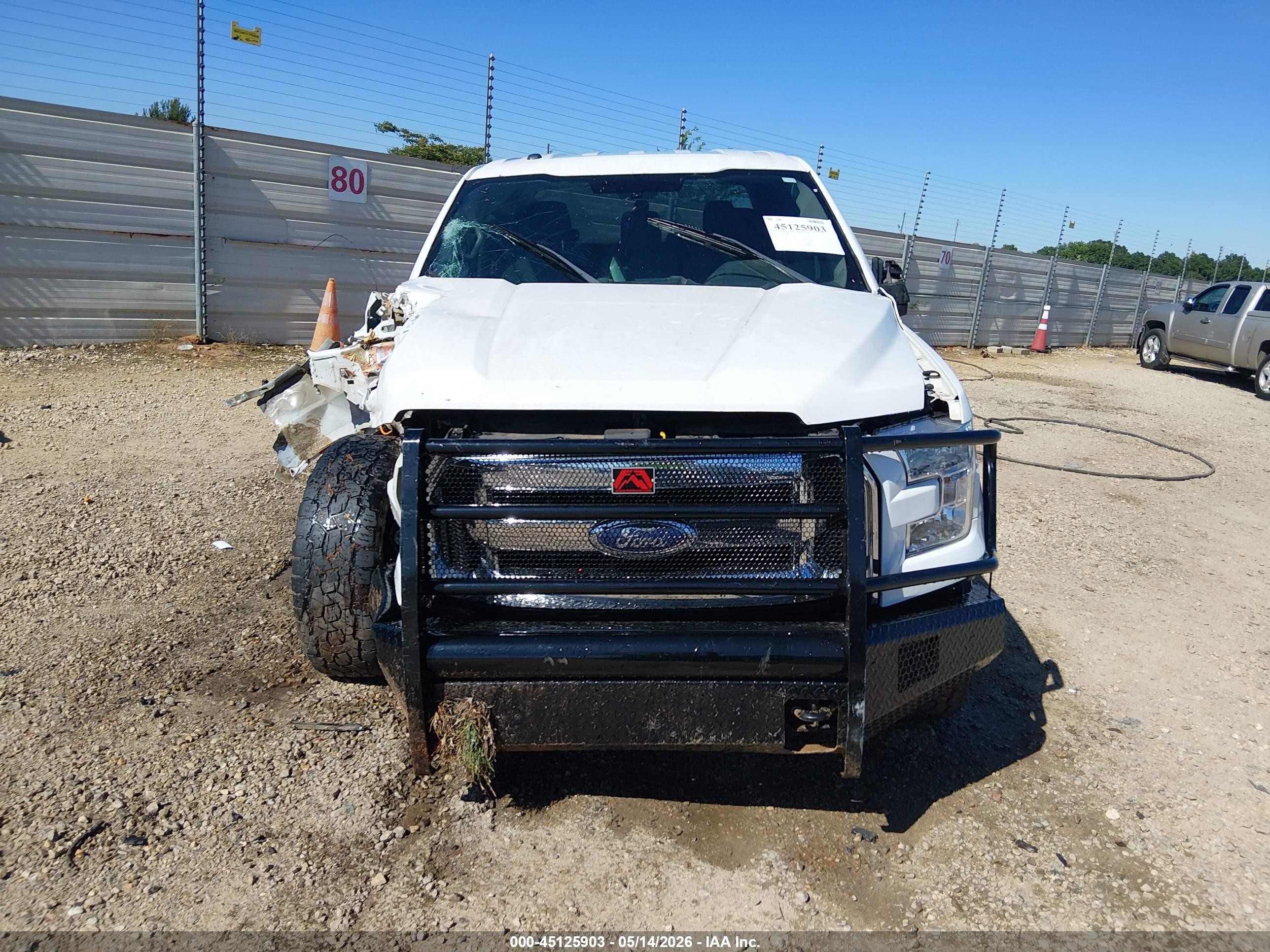 2015 Ford F-150 Xlt White vin: 1FTEW1EF3FFB74576