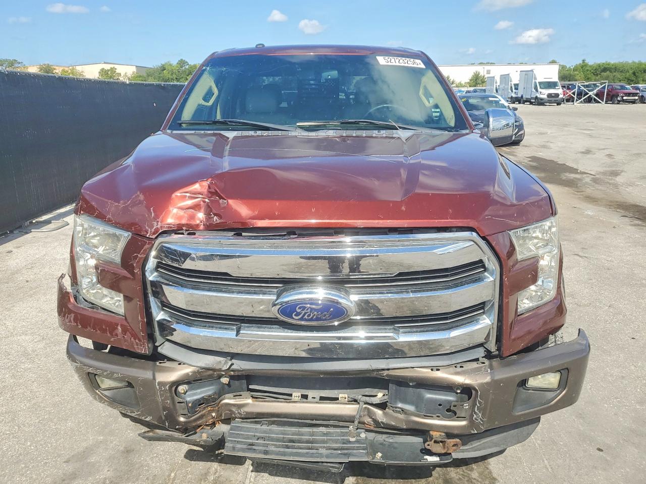 2015 Ford F150 Supercrew Brown vin: 1FTEW1EF3FKD56852