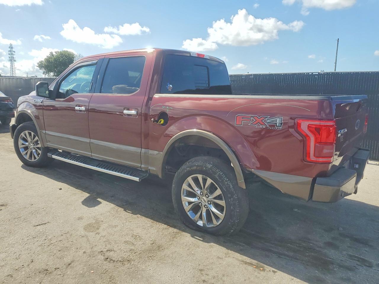 2015 Ford F150 Supercrew Brown vin: 1FTEW1EF3FKD56852