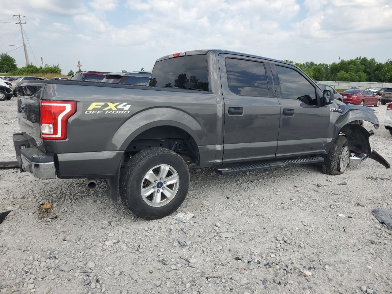 2015 Ford F150 Supercrew Черный vin: 1FTEW1EF3FKD62294