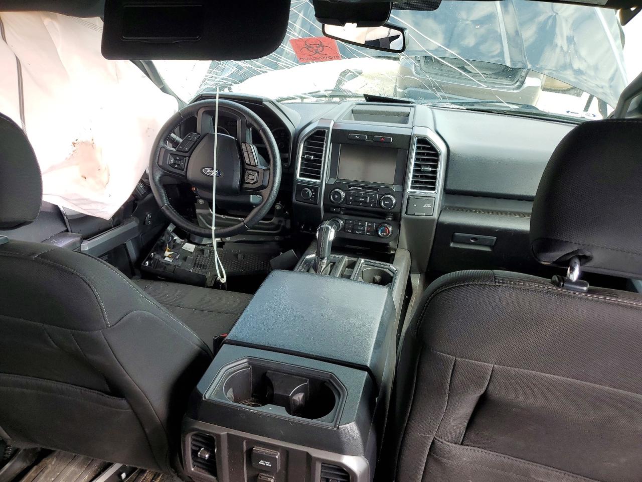 2015 Ford F150 Supercrew Black vin: 1FTEW1EF3FKE35566
