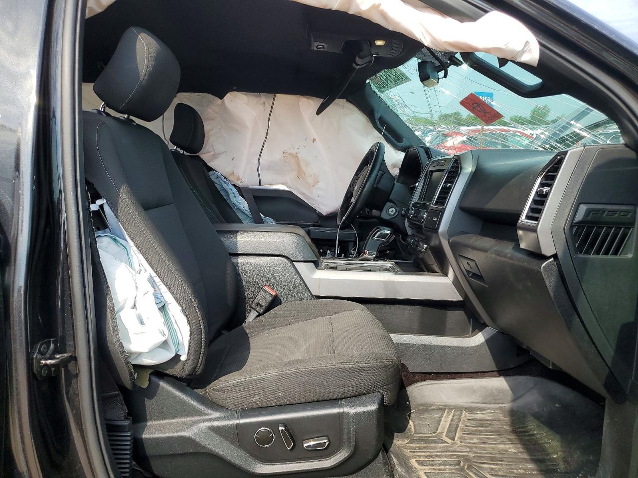 2015 Ford F150 Supercrew Black vin: 1FTEW1EF3FKE35566