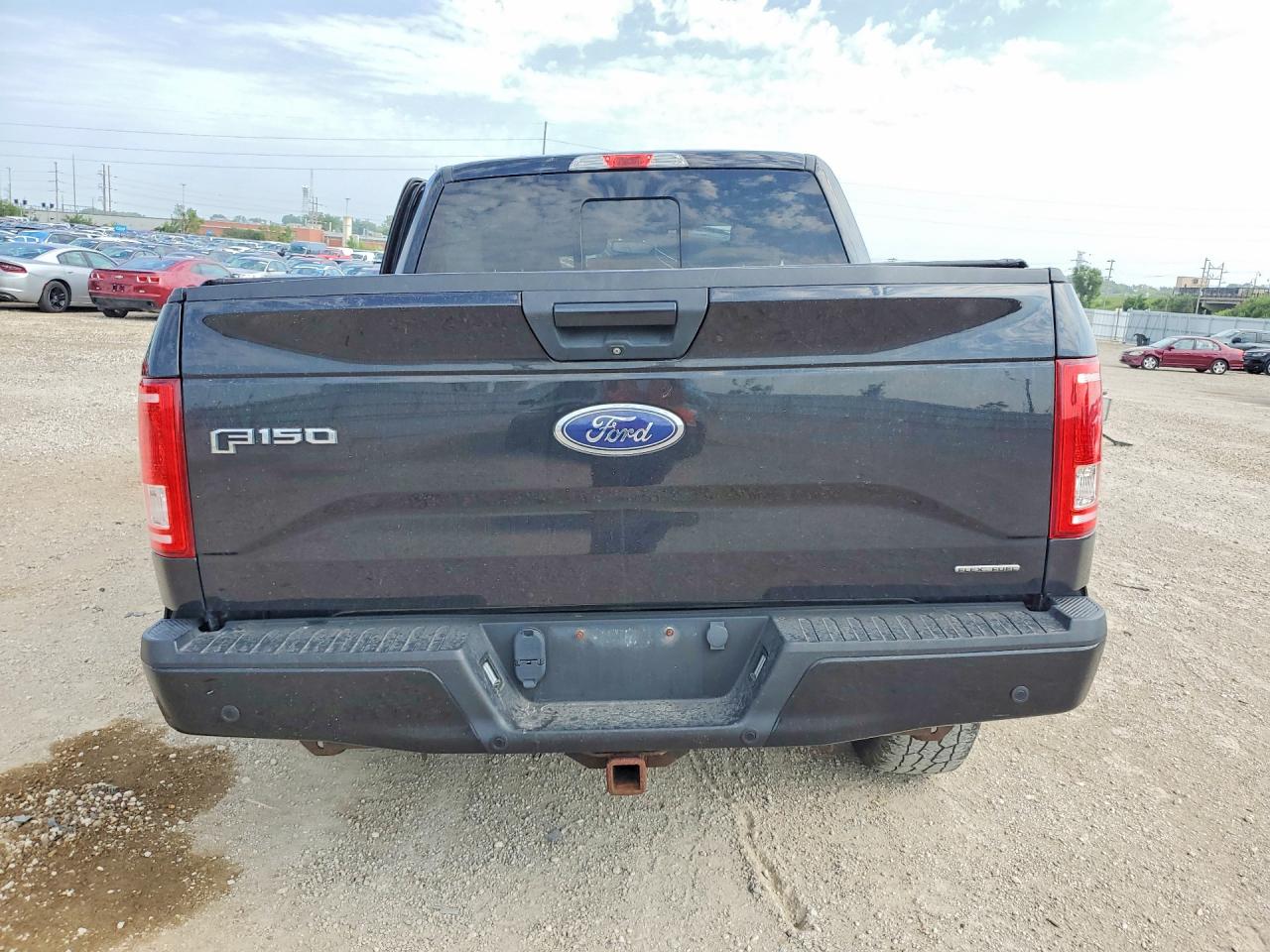 2015 Ford F150 Supercrew Black vin: 1FTEW1EF3FKE35566