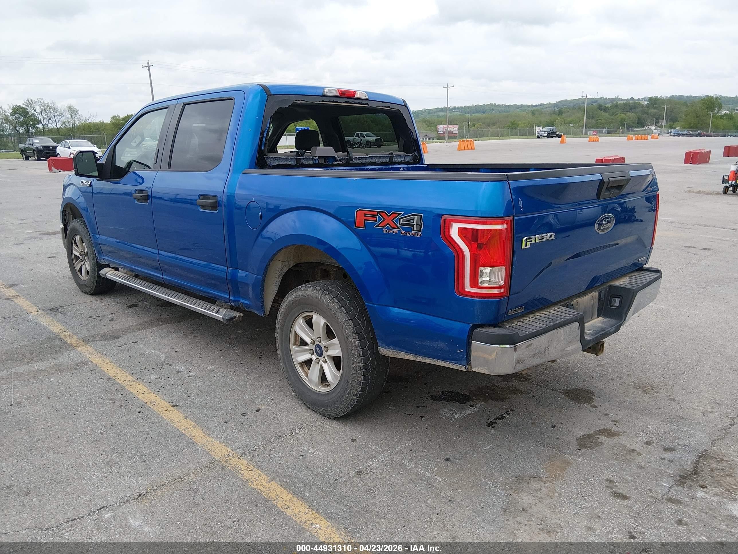2015 Ford F-150 Xlt Blue vin: 1FTEW1EF3FKE40153