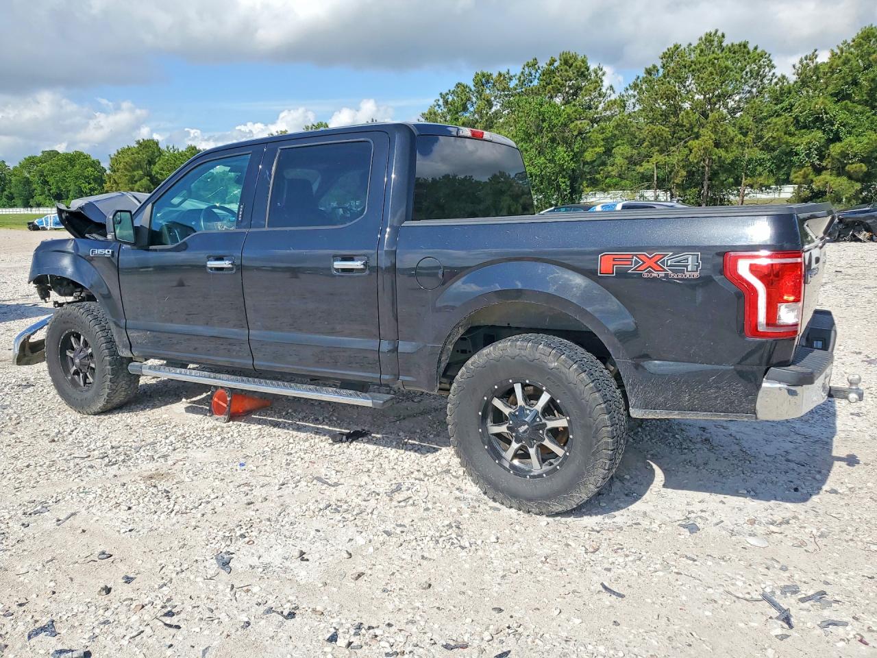 2015 Ford F150 Supercrew Серый vin: 1FTEW1EF3FKE45742