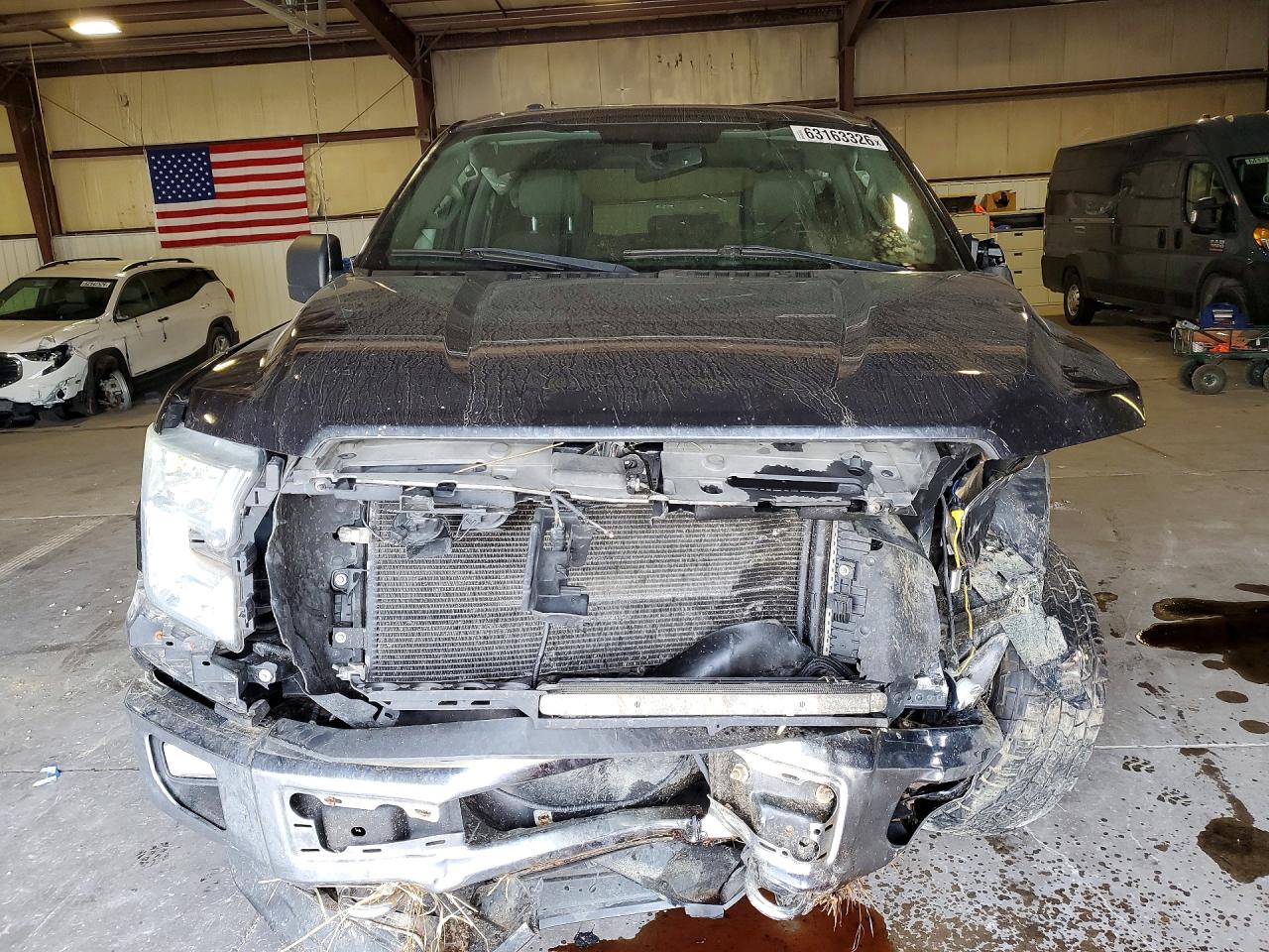 2015 Ford F150 Supercrew Black vin: 1FTEW1EF3FKE73914