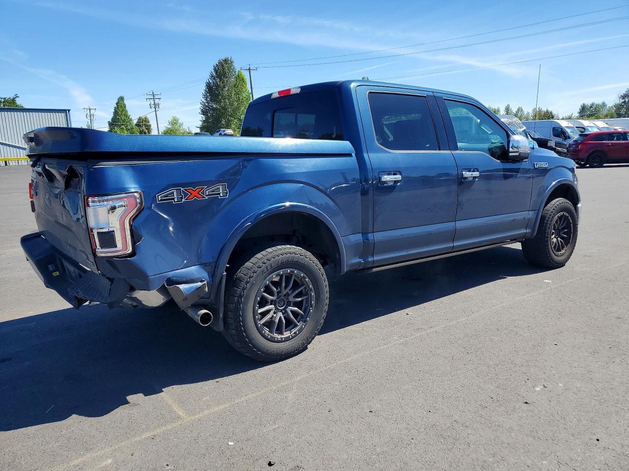 2016 Ford F150 Supercrew Черный vin: 1FTEW1EF3GFA47473