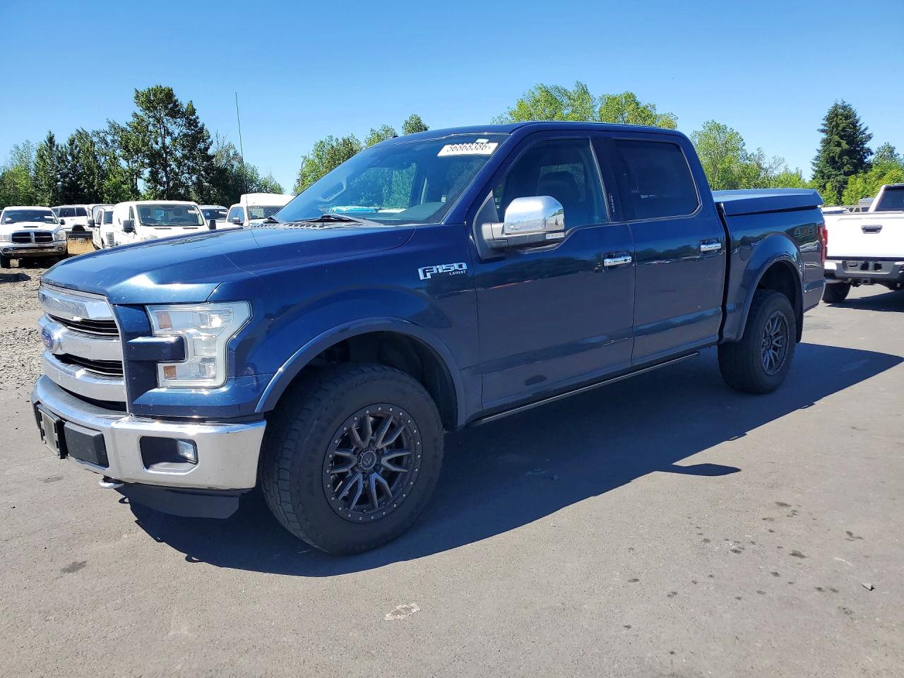 2016 Ford F150 Supercrew Черный vin: 1FTEW1EF3GFA47473