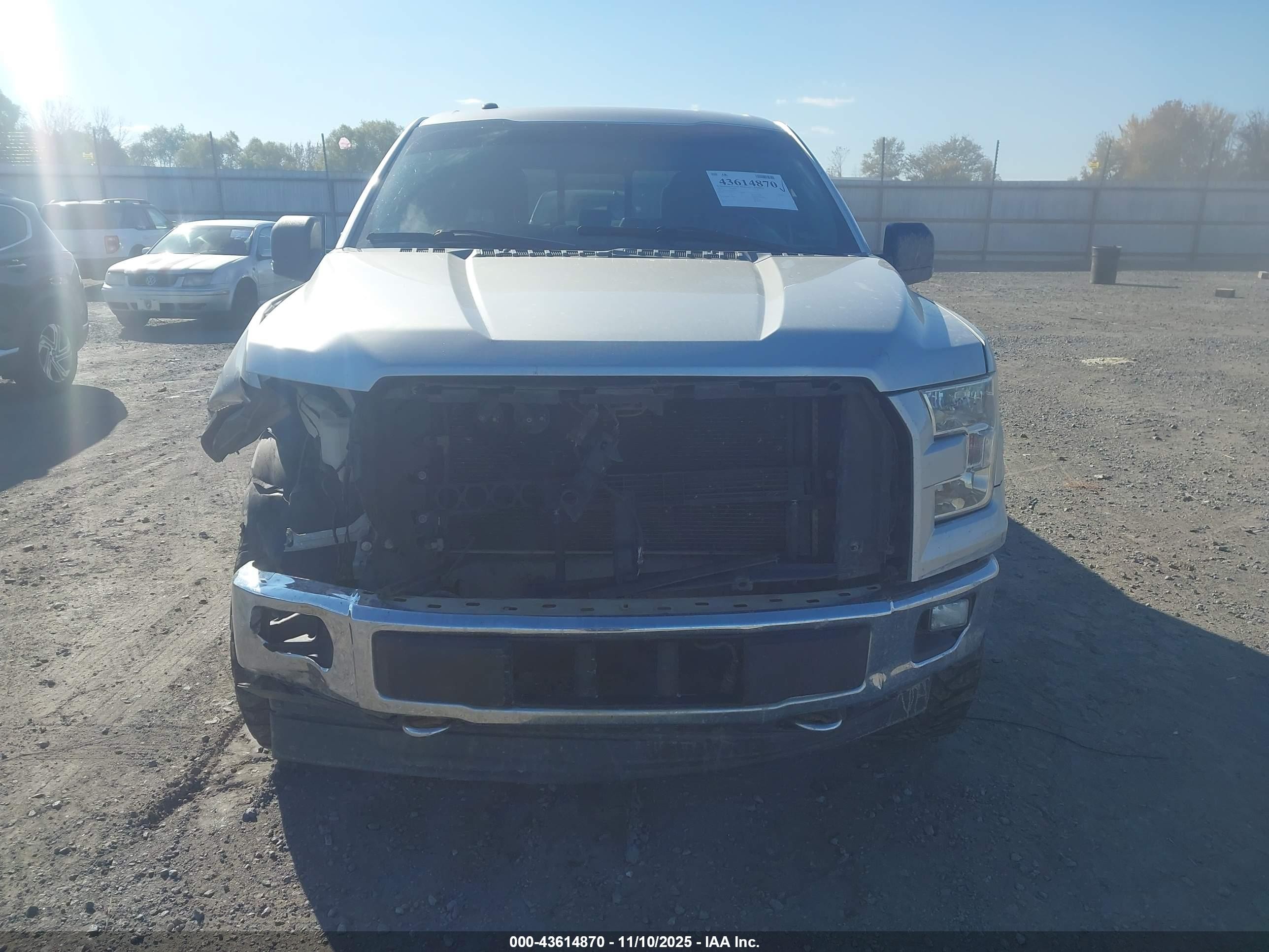 2017 Ford F-150 Xlt Silver vin: 1FTEW1EF3HFB27115