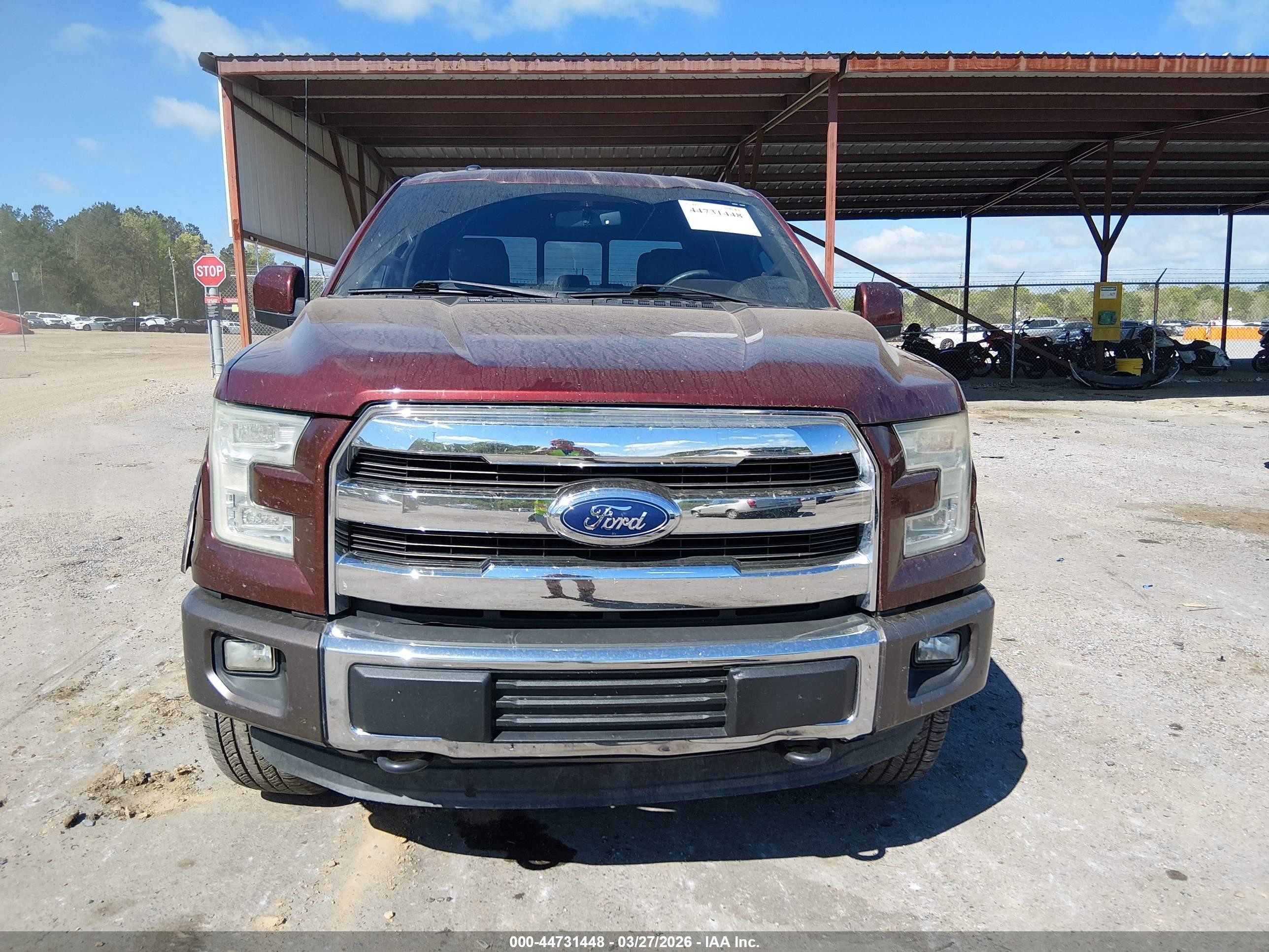 2015 Ford F-150 King Ranch Maroon vin: 1FTEW1EF4FFA67438