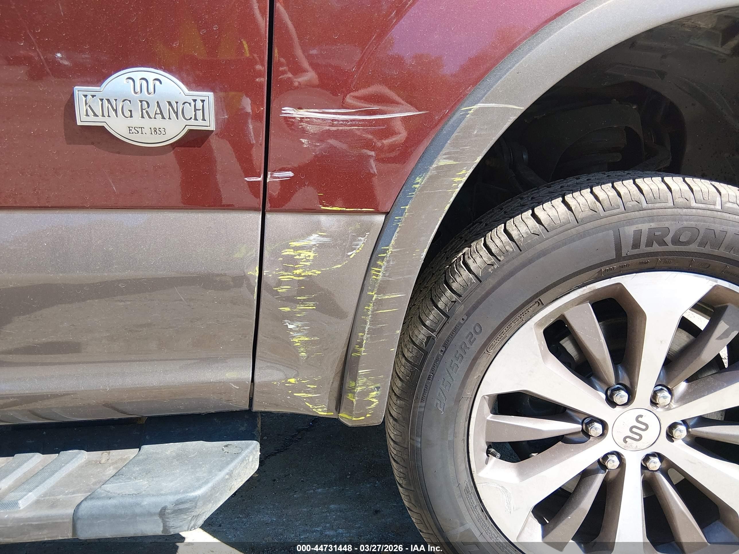 2015 Ford F-150 King Ranch Maroon vin: 1FTEW1EF4FFA67438