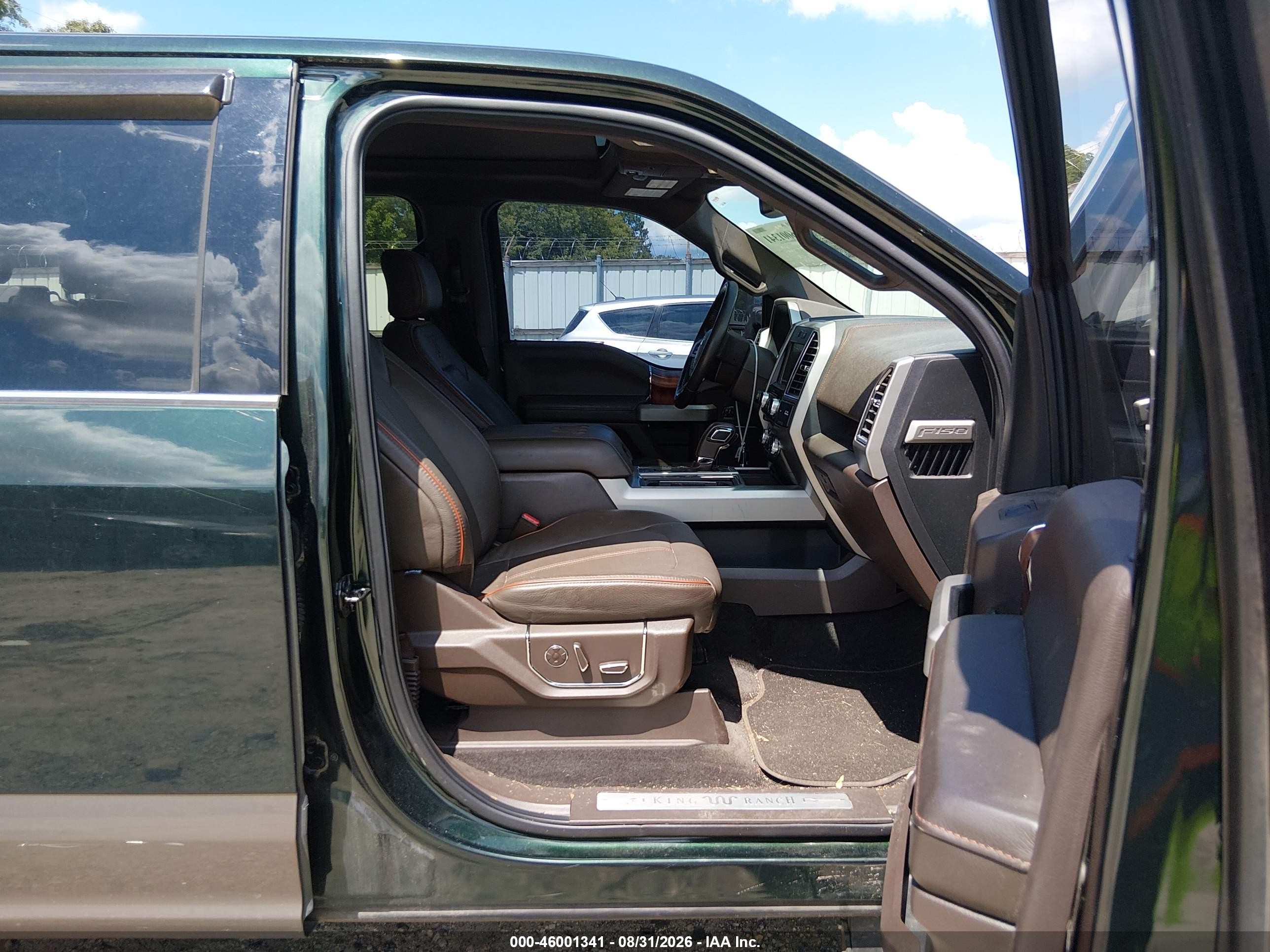 2015 Ford F-150 King Ranch Green vin: 1FTEW1EF4FFB04830