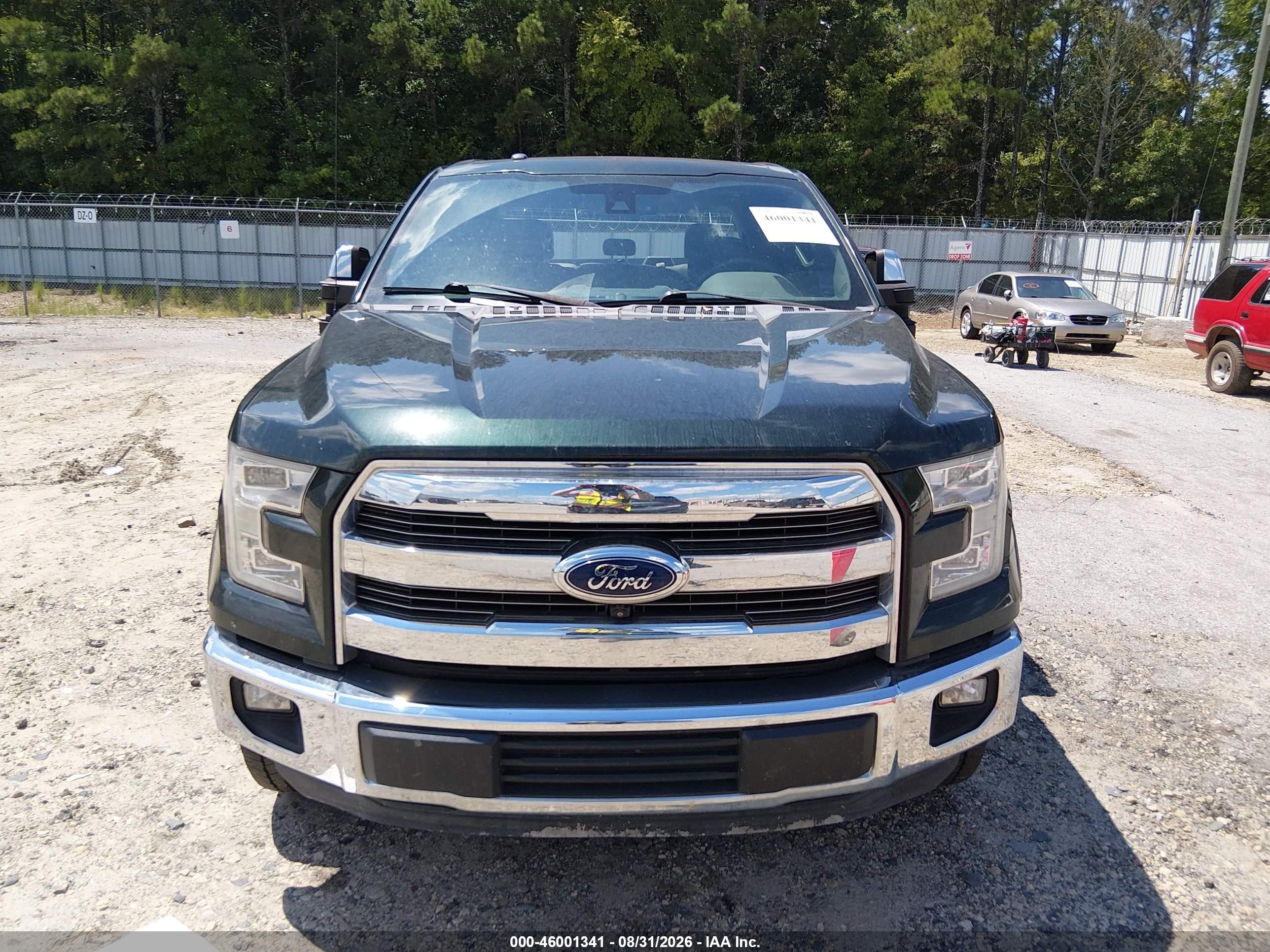 2015 Ford F-150 King Ranch Green vin: 1FTEW1EF4FFB04830