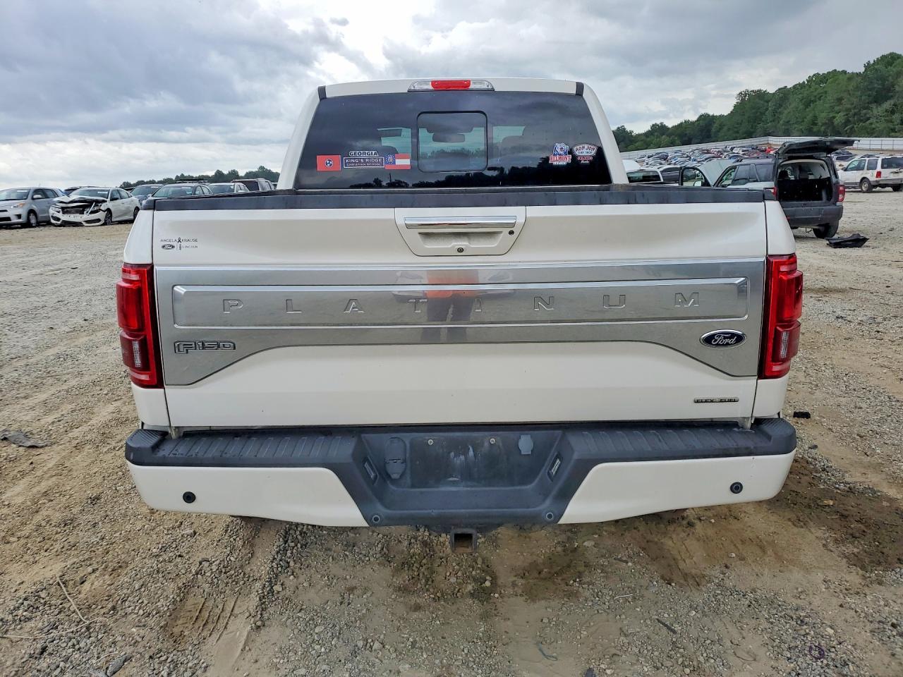2015 Ford F150 Supercrew White vin: 1FTEW1EF4FFB38251