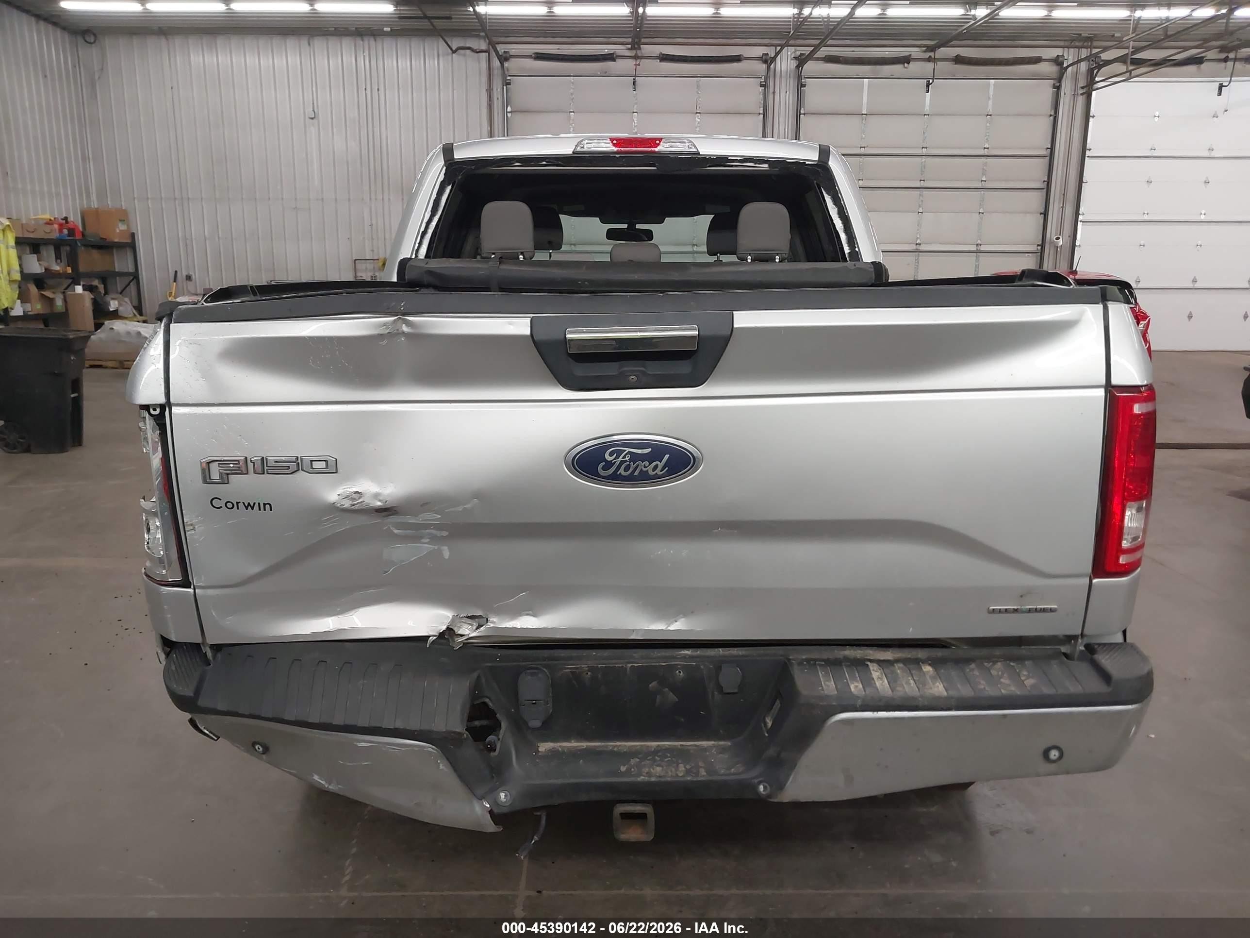 2015 Ford F-150 Xlt Silver vin: 1FTEW1EF4FFB62081