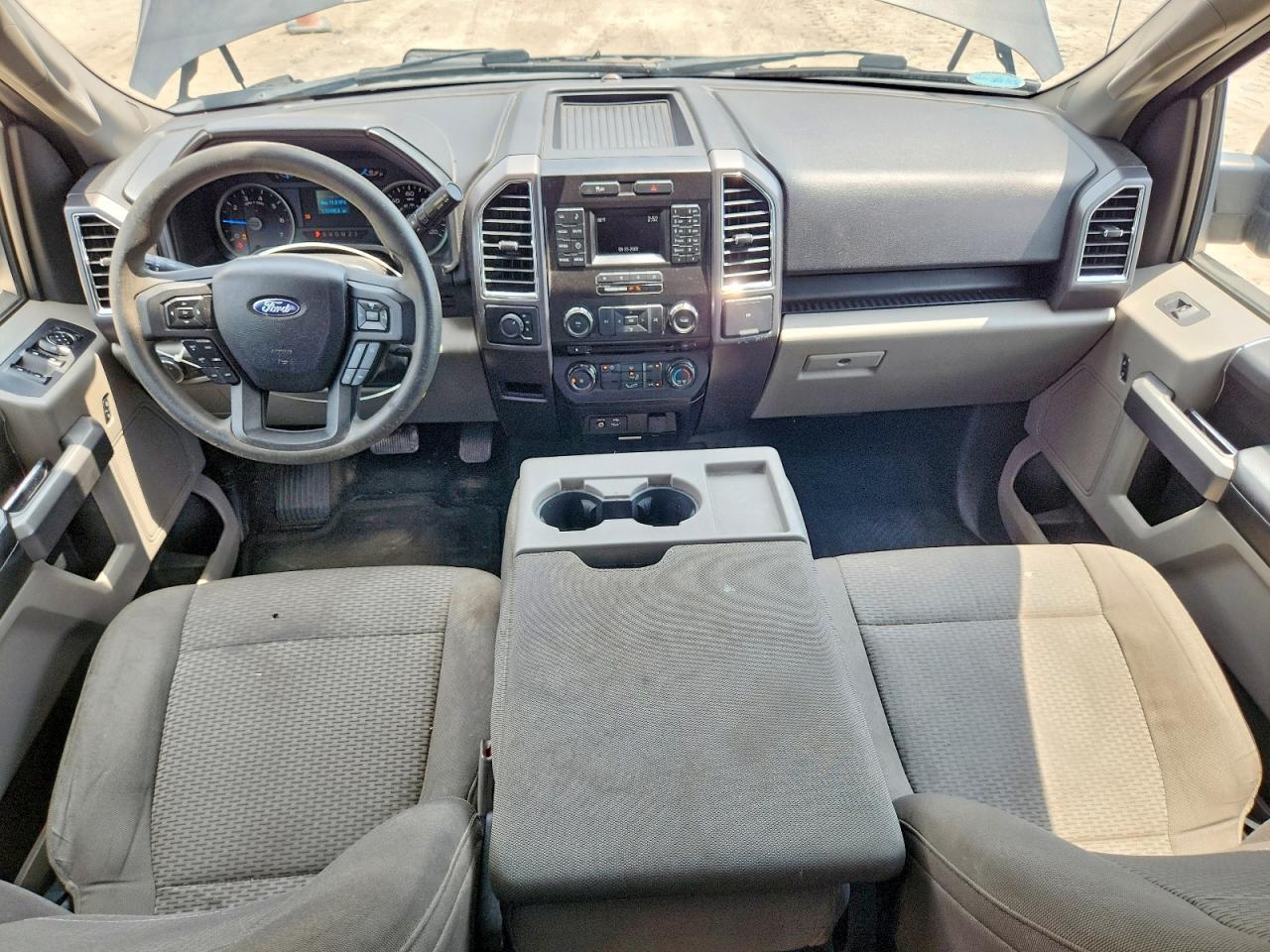 2015 Ford F150 Supercrew Gray vin: 1FTEW1EF4FFB98417