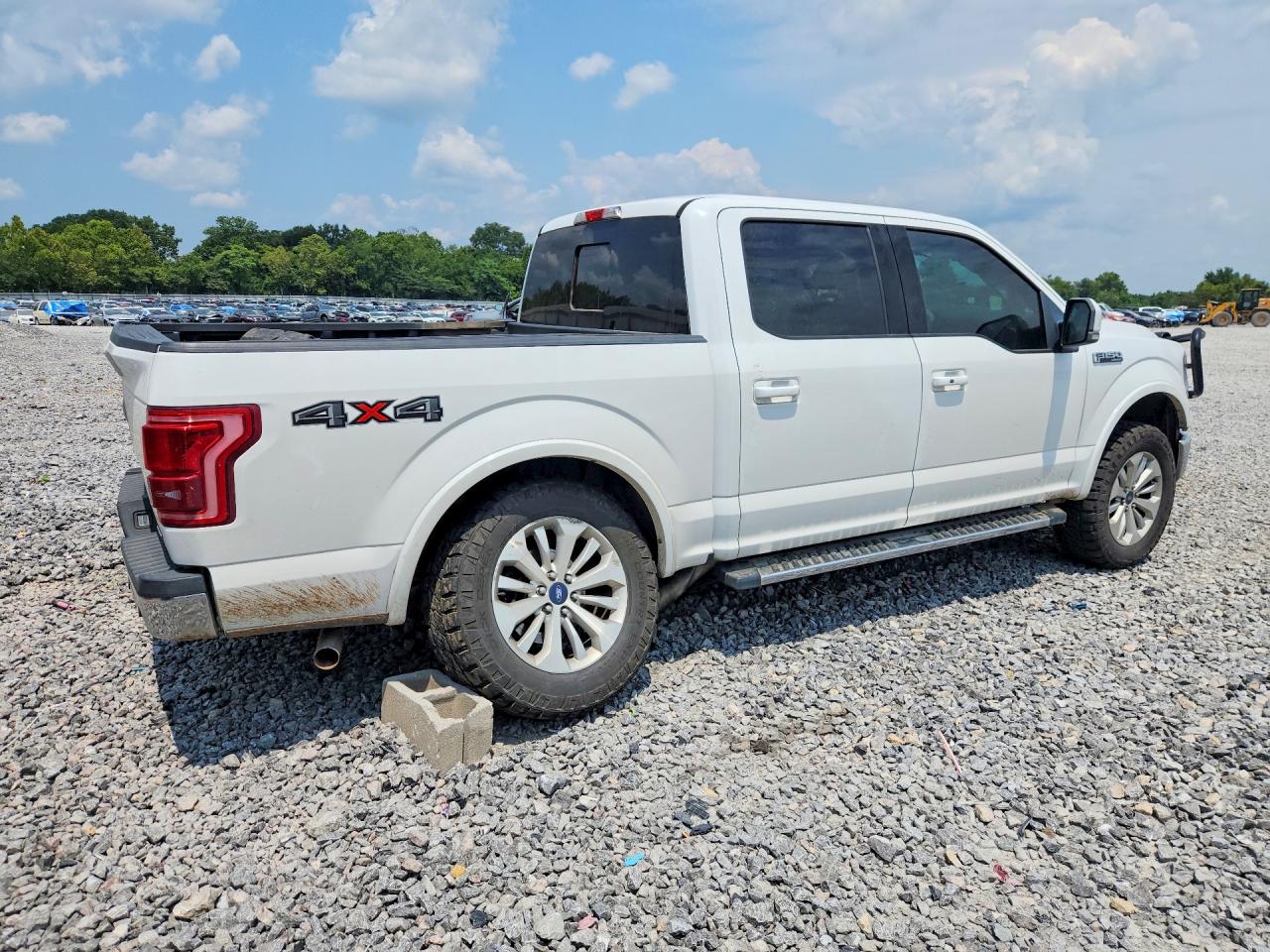 2015 Ford F150 Supercrew White vin: 1FTEW1EF4FFC16480