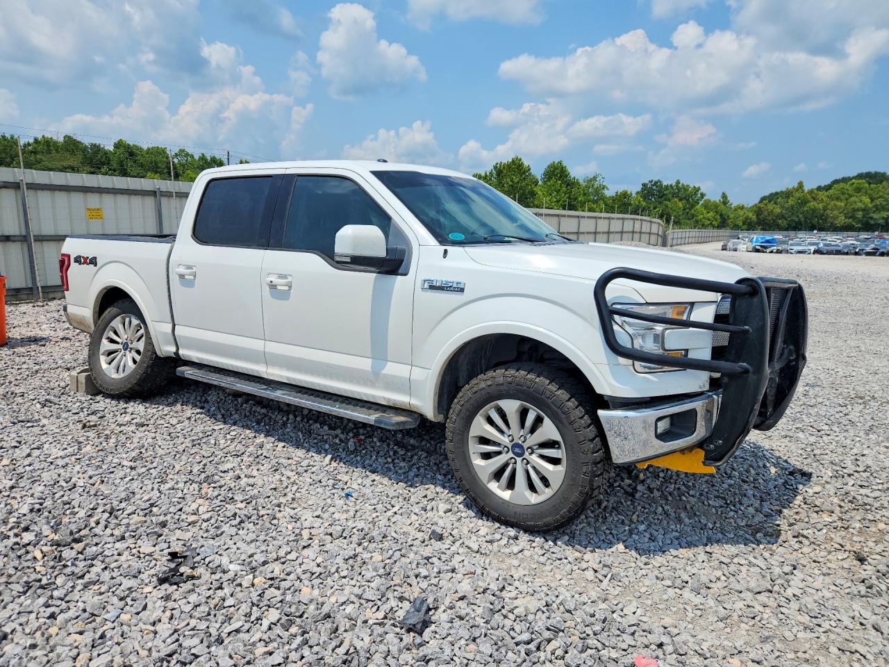 2015 Ford F150 Supercrew White vin: 1FTEW1EF4FFC16480