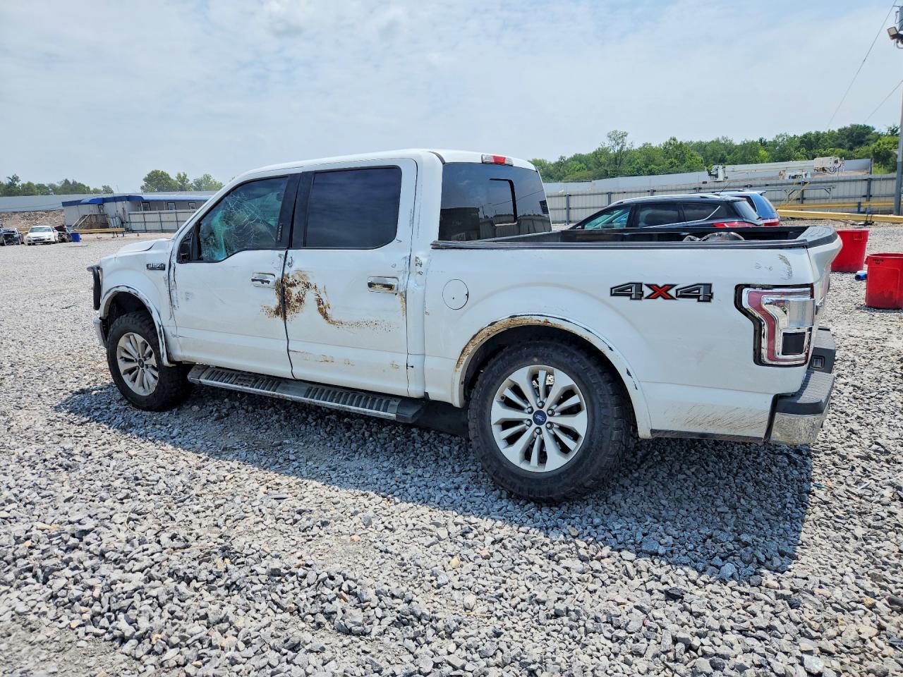 2015 Ford F150 Supercrew White vin: 1FTEW1EF4FFC16480