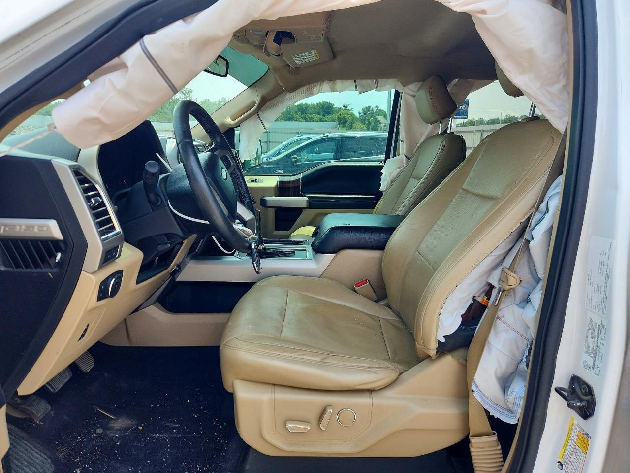 2015 Ford F150 Supercrew White vin: 1FTEW1EF4FFC16480