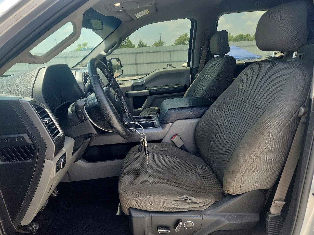 2015 Ford F150 Supercrew Silver vin: 1FTEW1EF4FFC46658