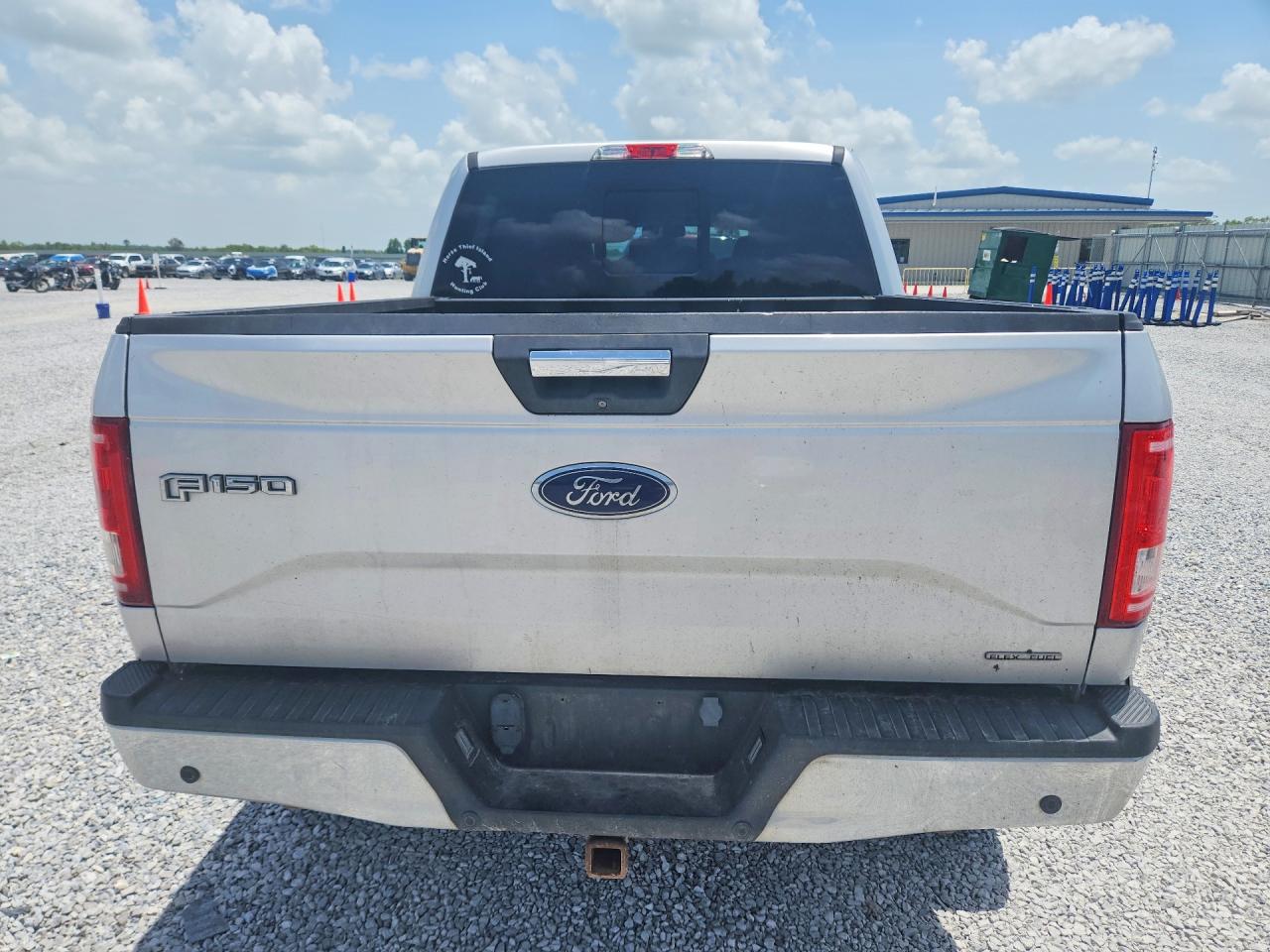 2015 Ford F150 Supercrew Silver vin: 1FTEW1EF4FFC46658