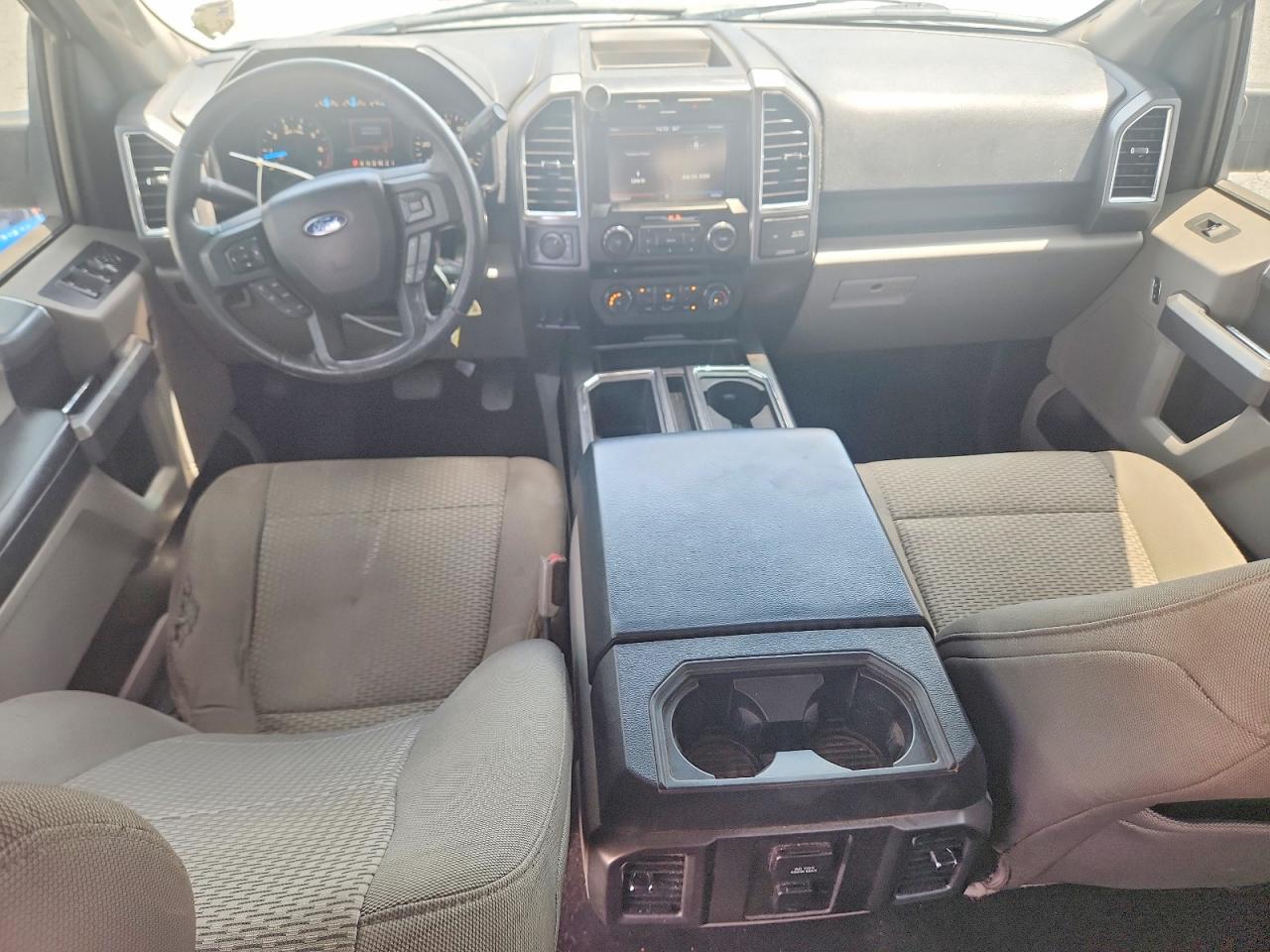 2015 Ford F150 Supercrew Silver vin: 1FTEW1EF4FFC46658