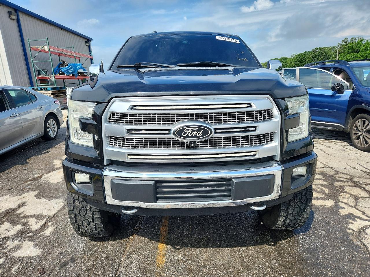 2015 Ford F150 Supercrew Black vin: 1FTEW1EF4FFC58504